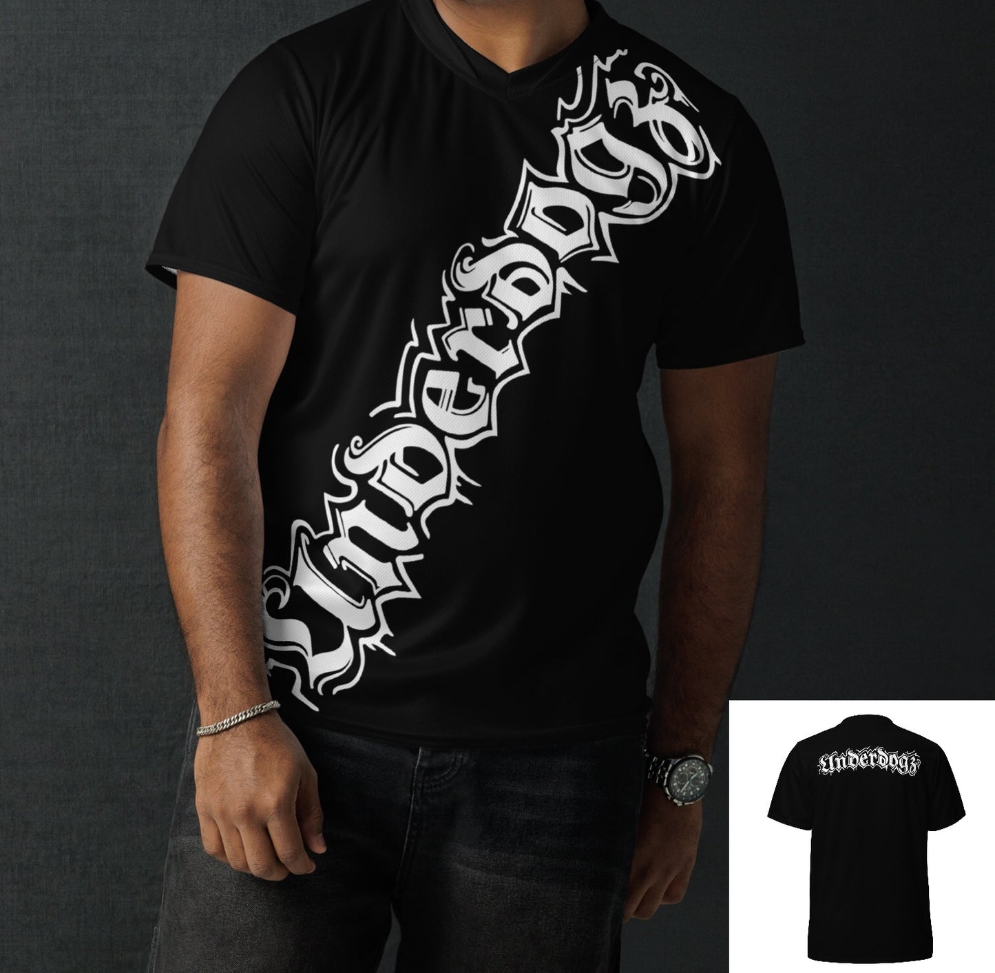 Recyceltes Unisex-Trikot Logo Allover