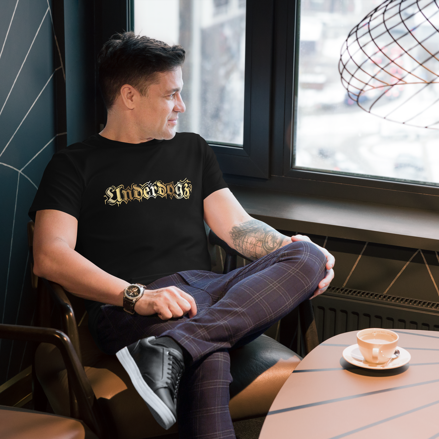 Herren-T-Shirt Premium-Line Gold
