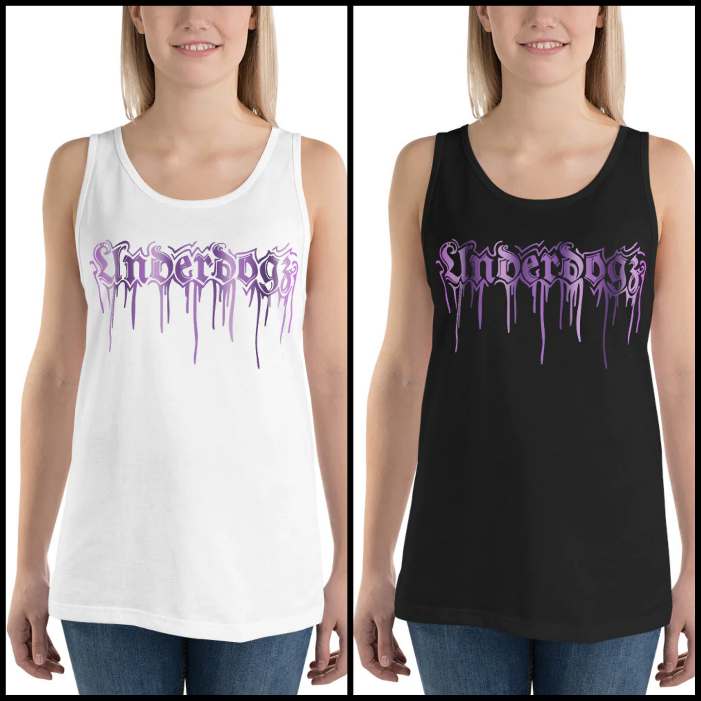Tank-Top Lila Drip Edition