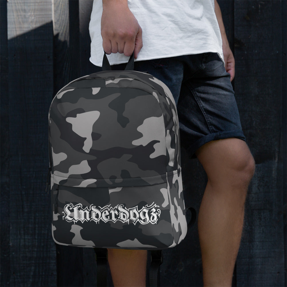 Rucksack Camo Grau