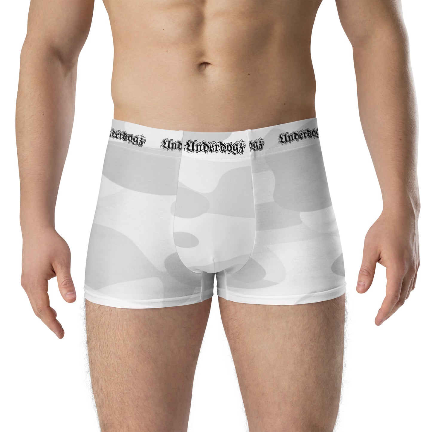 Boxer-Shorts Camo Weiß