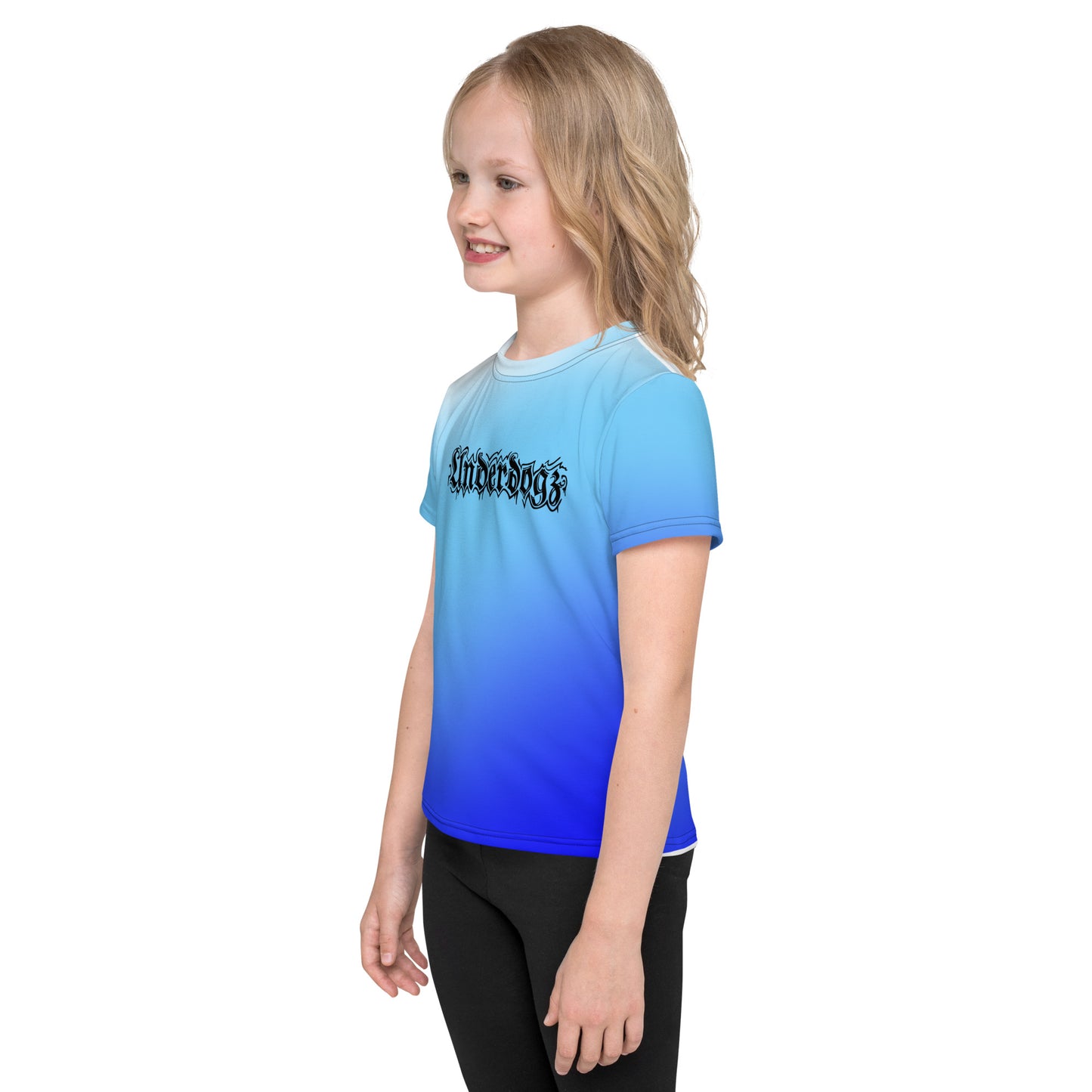 Kinder T-Shirt mit Farbverlauf
