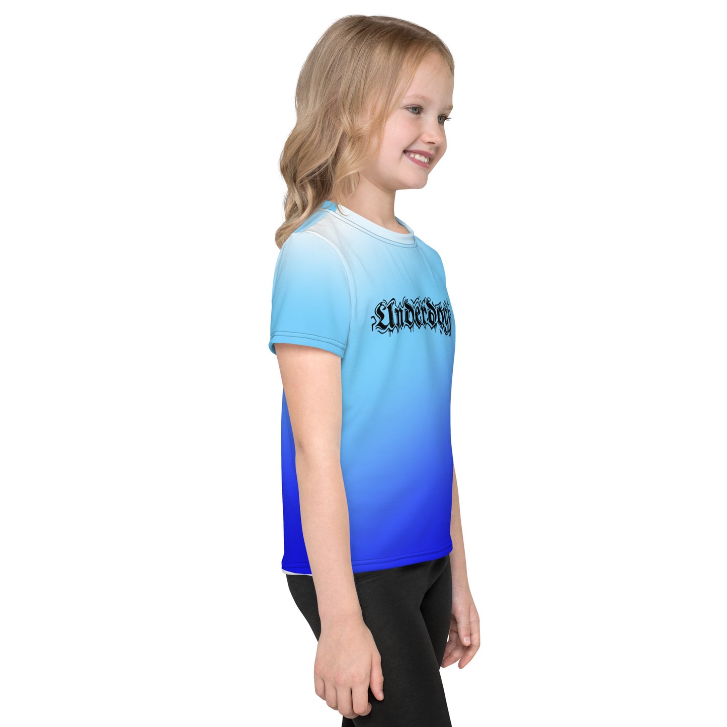 Kinder T-Shirt mit Farbverlauf