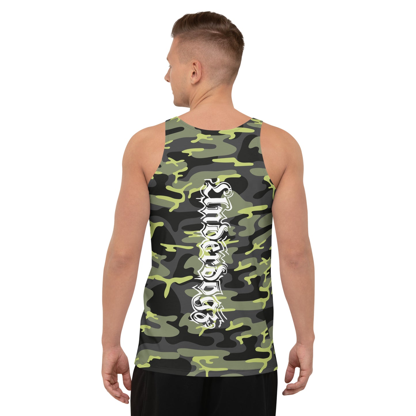 Herren Tank-Top Camouflage