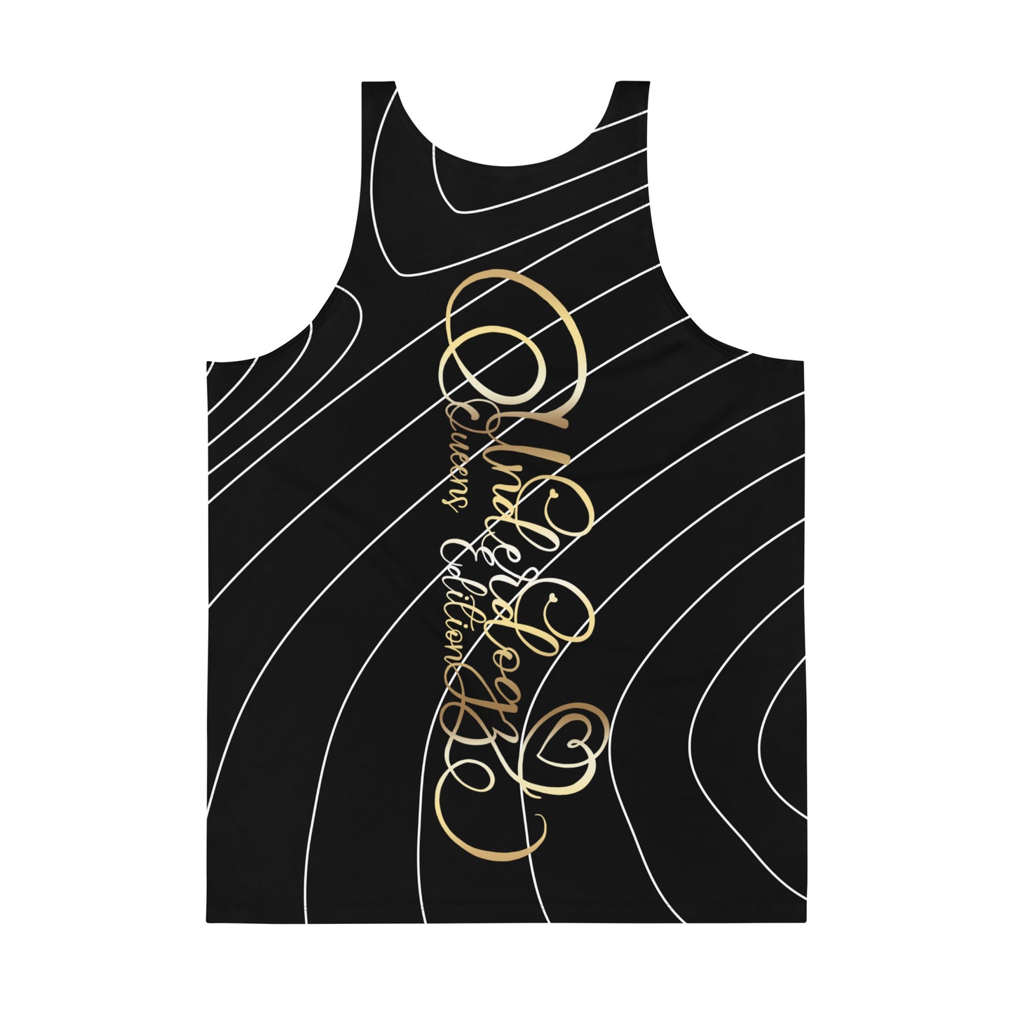 Tank-Top Queens Edition Gold/Stripes