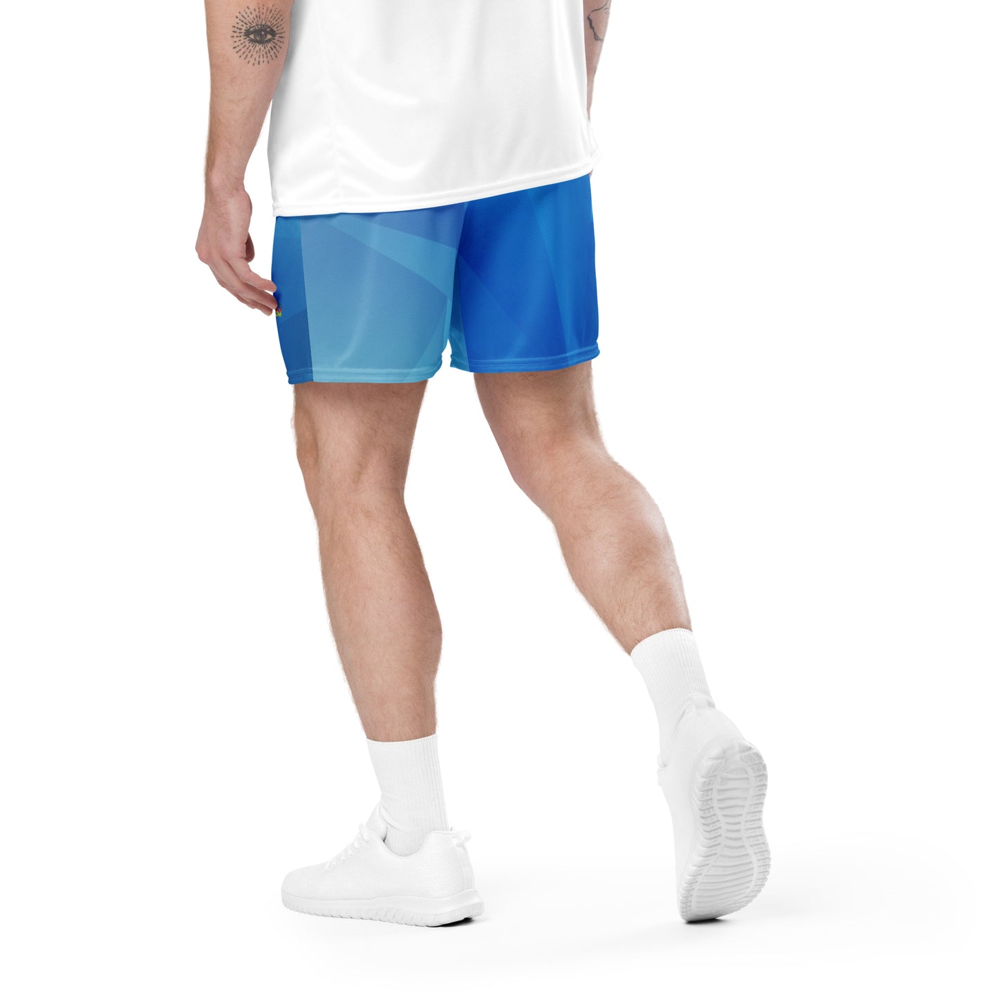 Unisex Mesh-Shorts Deutschland, blau