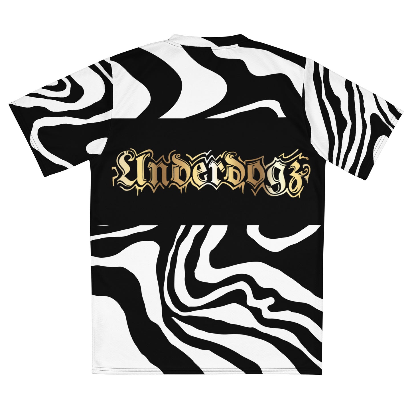 Recyceltes Trikot Zebra Gold