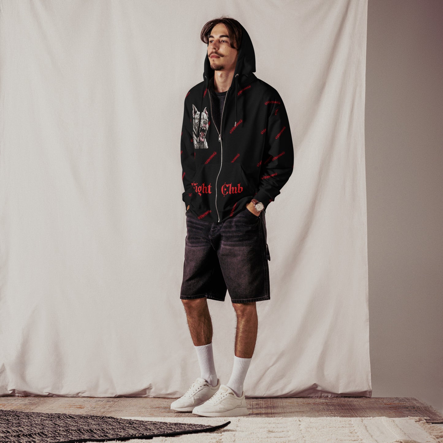 Unisex Sweatjacke ,Fight Club‘