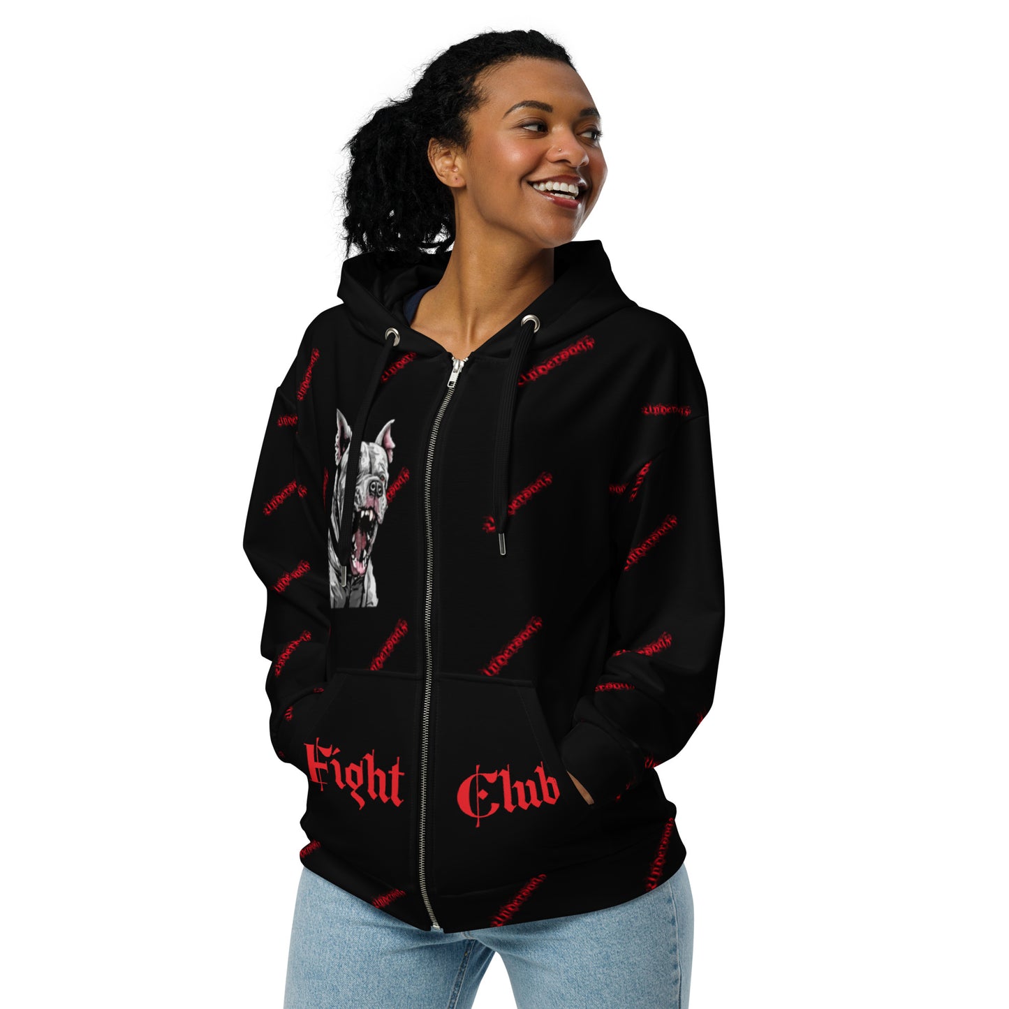 Unisex Sweatjacke ,Fight Club‘
