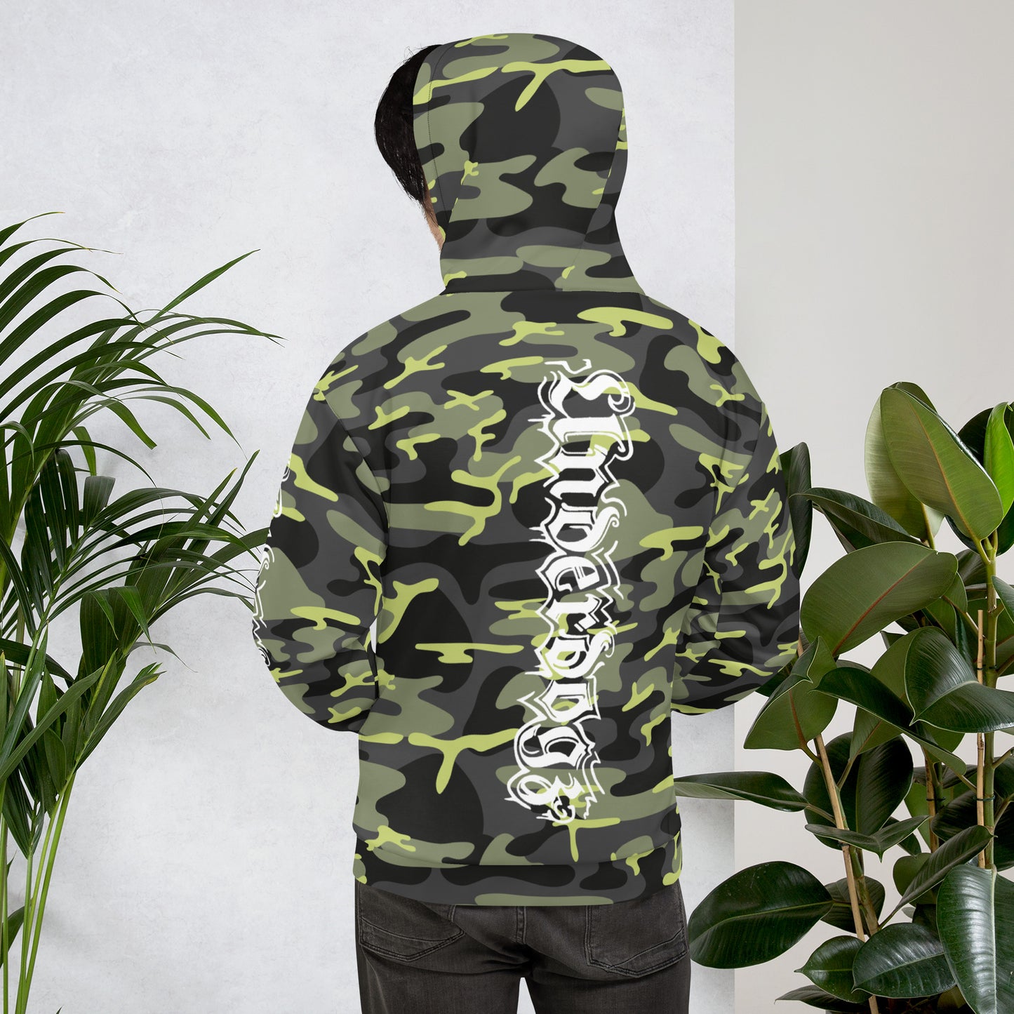 Unisex-Kapuzenpullover Camouflage