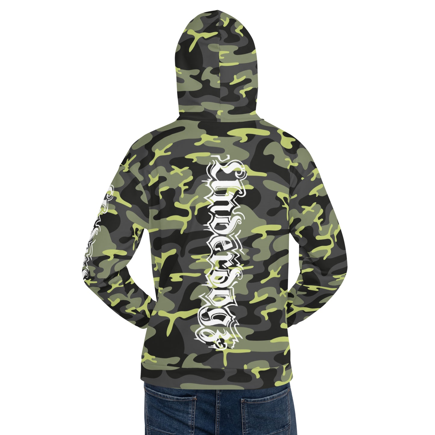 Unisex-Kapuzenpullover Camouflage