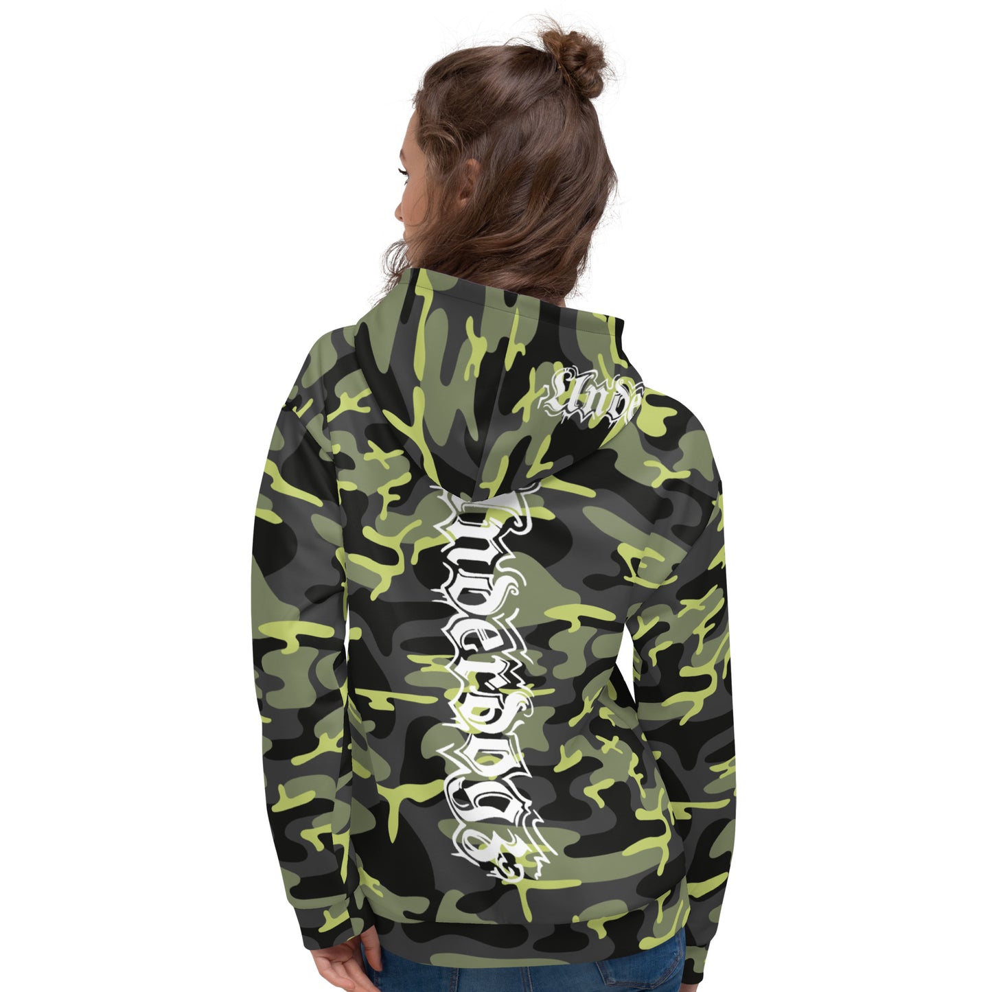 Unisex-Kapuzenpullover Camouflage