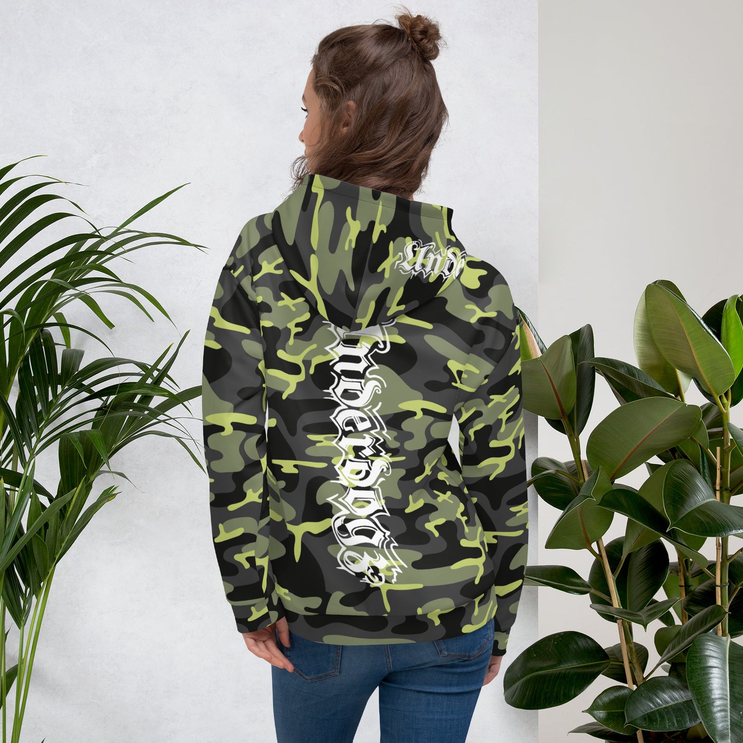 Unisex-Kapuzenpullover Camouflage