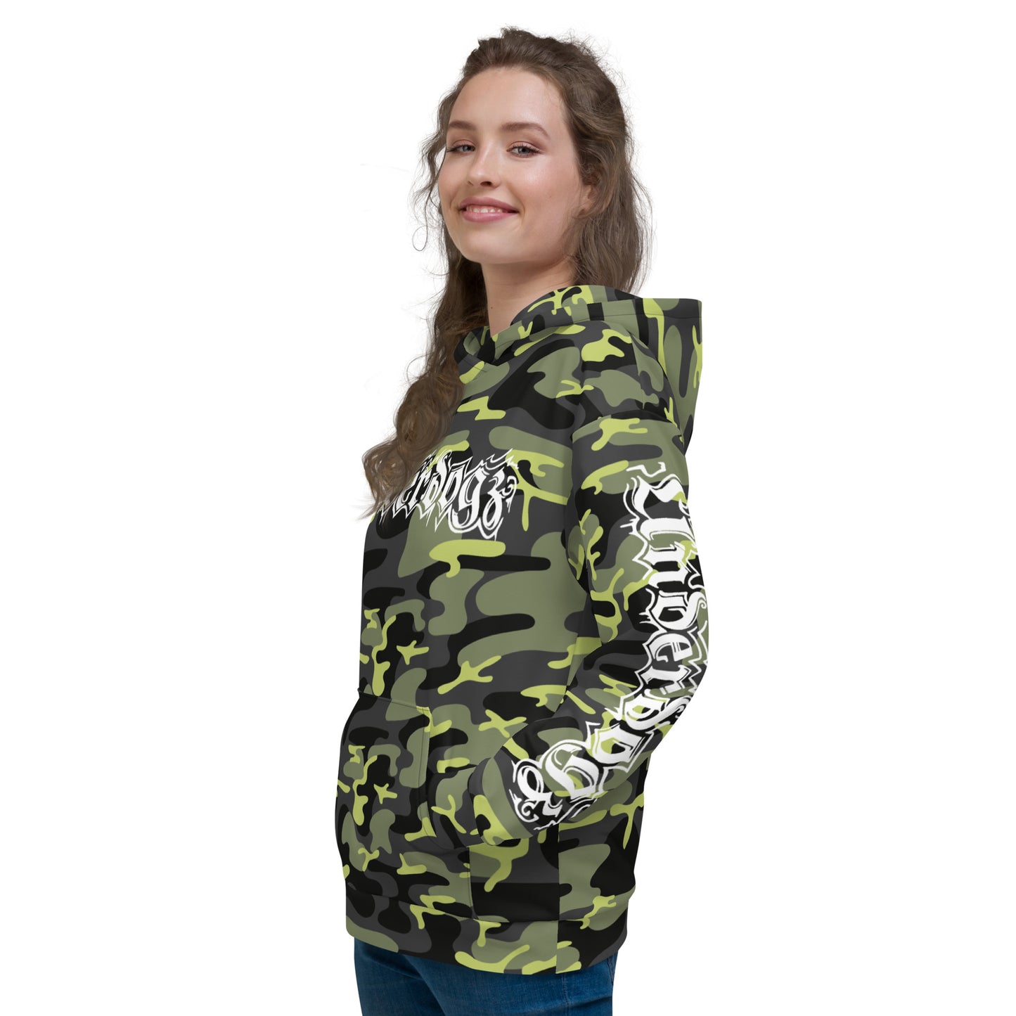 Unisex-Kapuzenpullover Camouflage