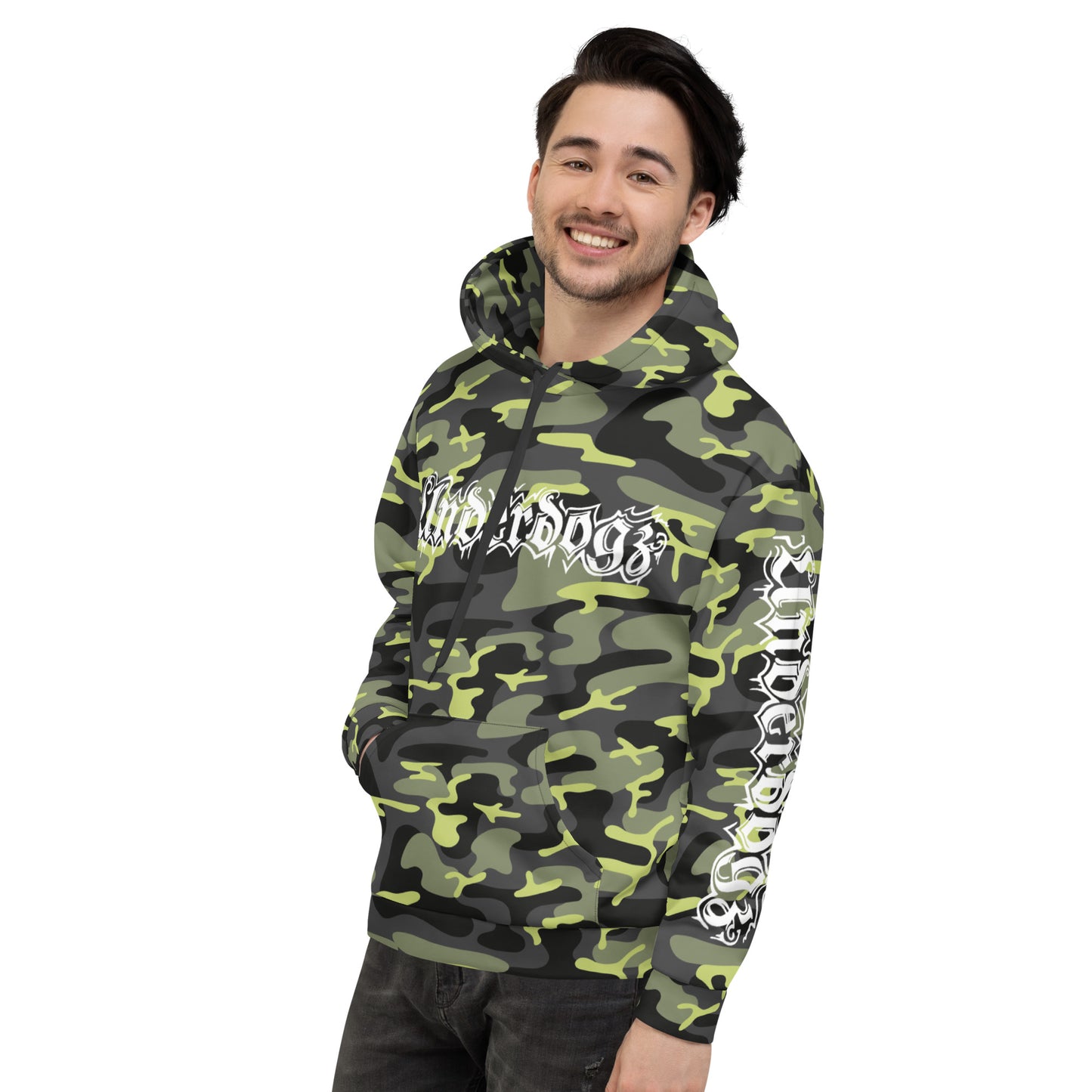 Unisex-Kapuzenpullover Camouflage