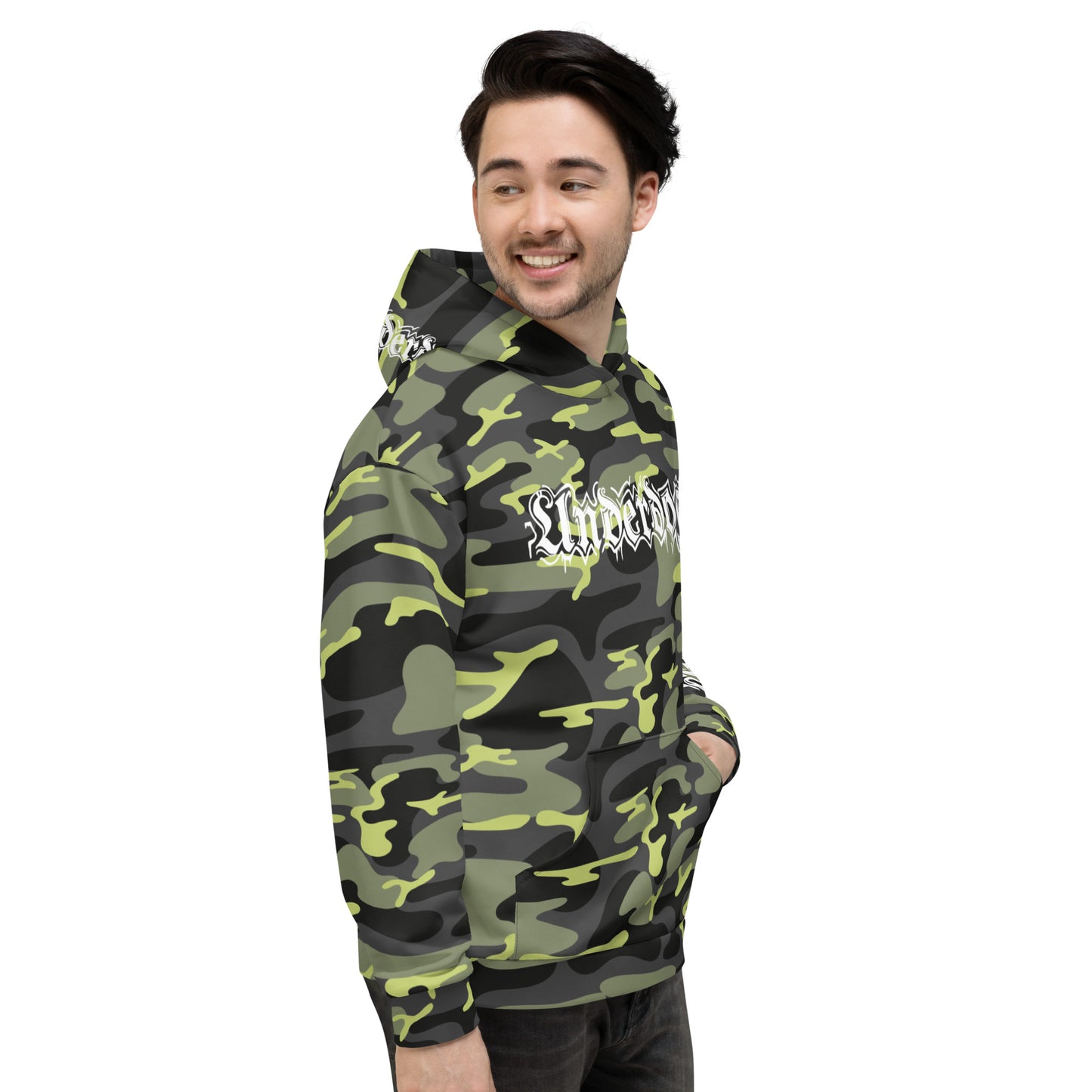 Unisex-Kapuzenpullover Camouflage