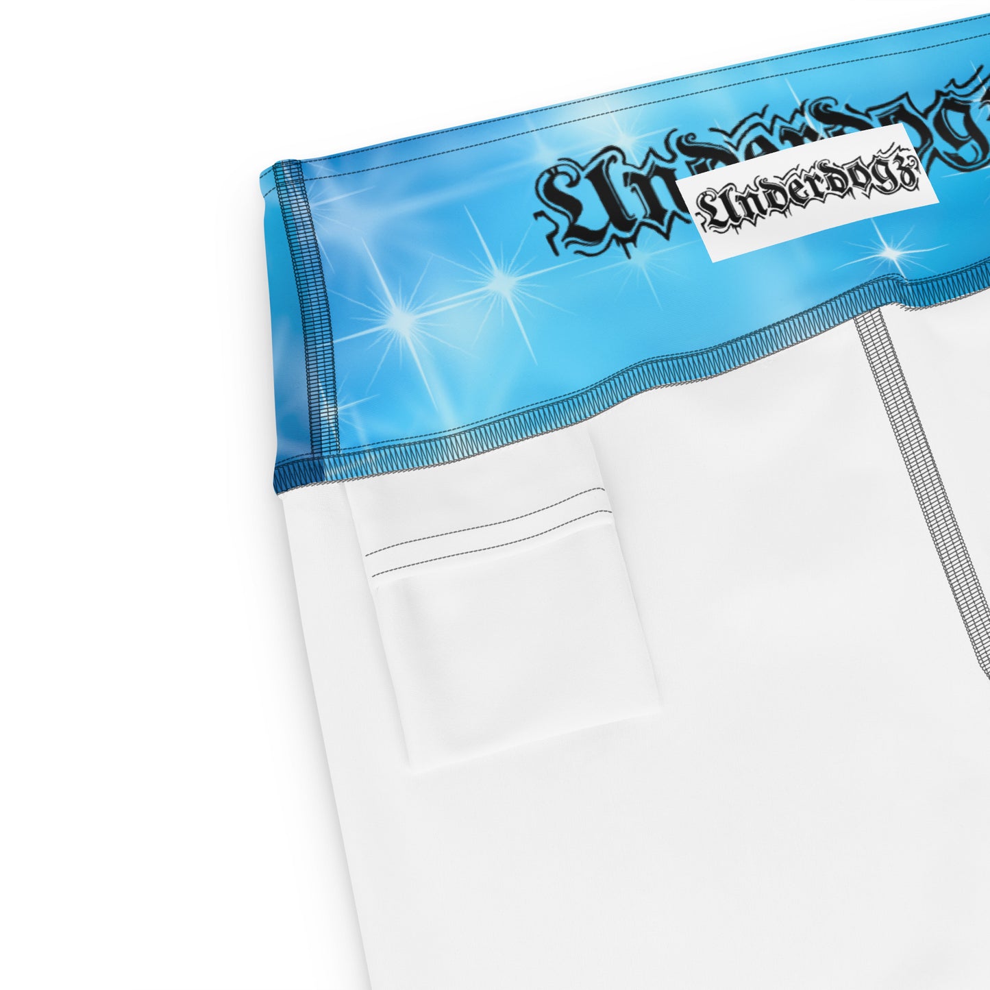 Yoga-Leggings mit Stars-Design und Innentasche