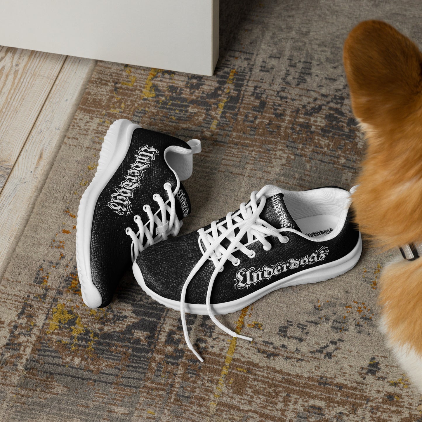 Herren-Sneakers schwarz-weiß
