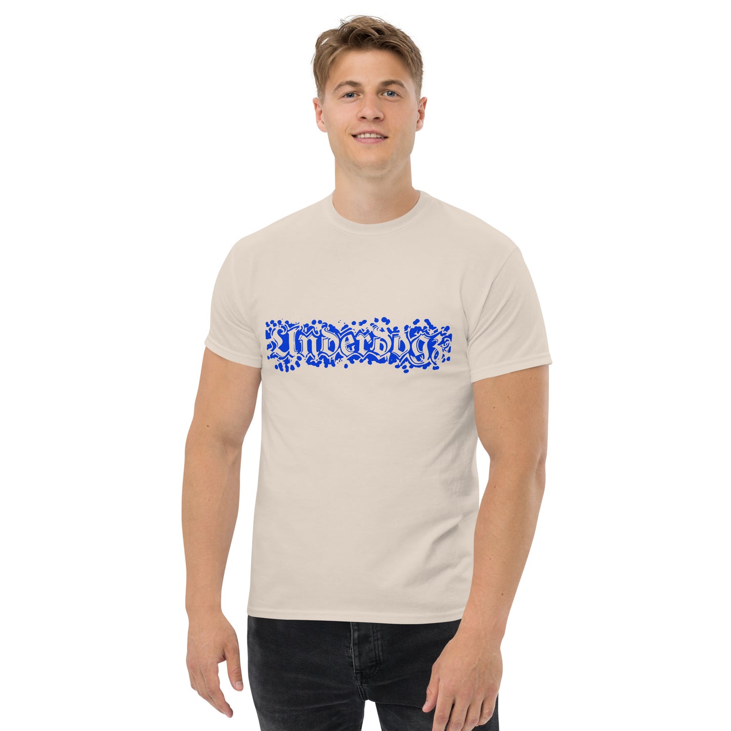Herren-T-Shirt Blue Bubbles (in 2 Farben)