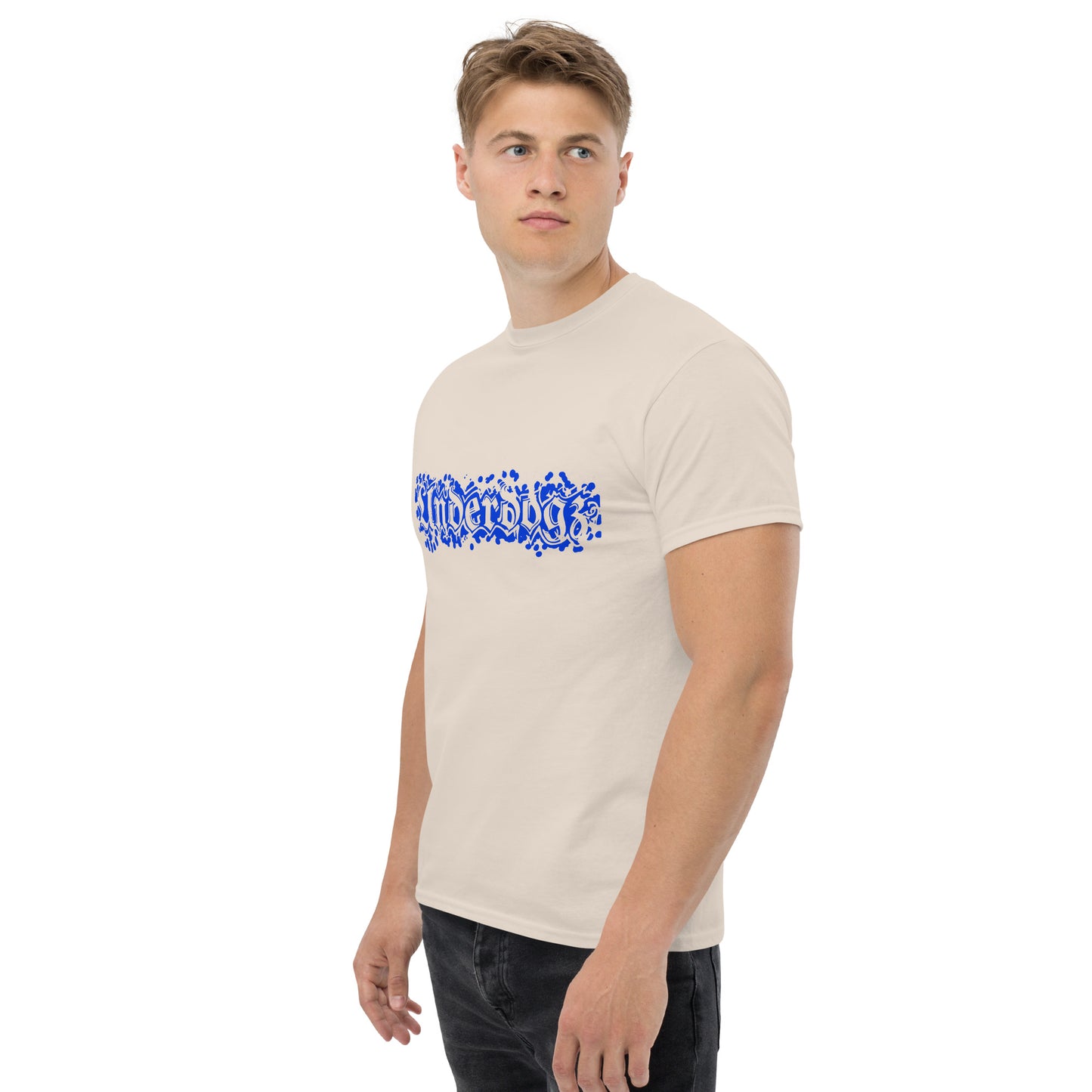 Herren-T-Shirt Blue Bubbles (in 2 Farben)