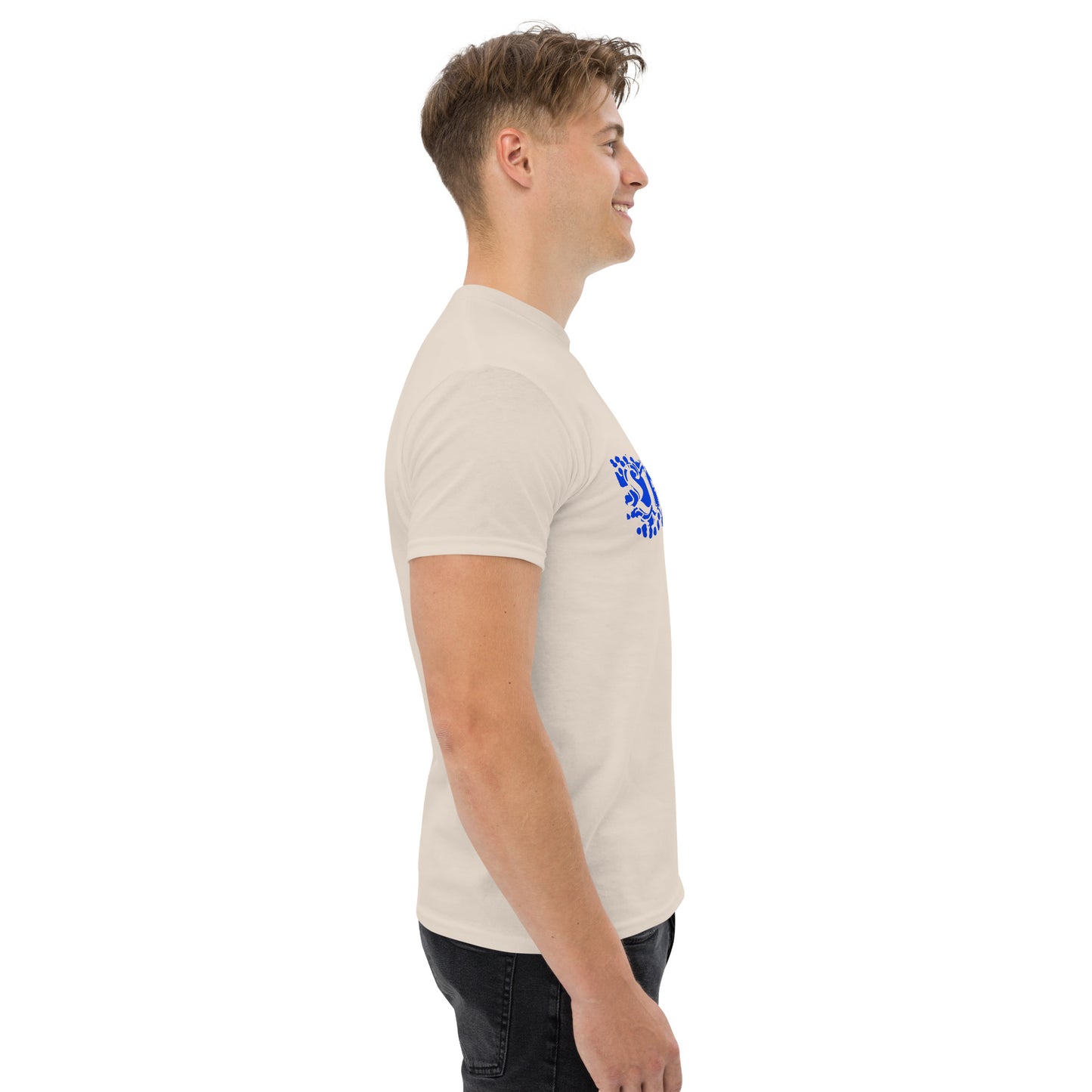 Herren-T-Shirt Blue Bubbles (in 2 Farben)