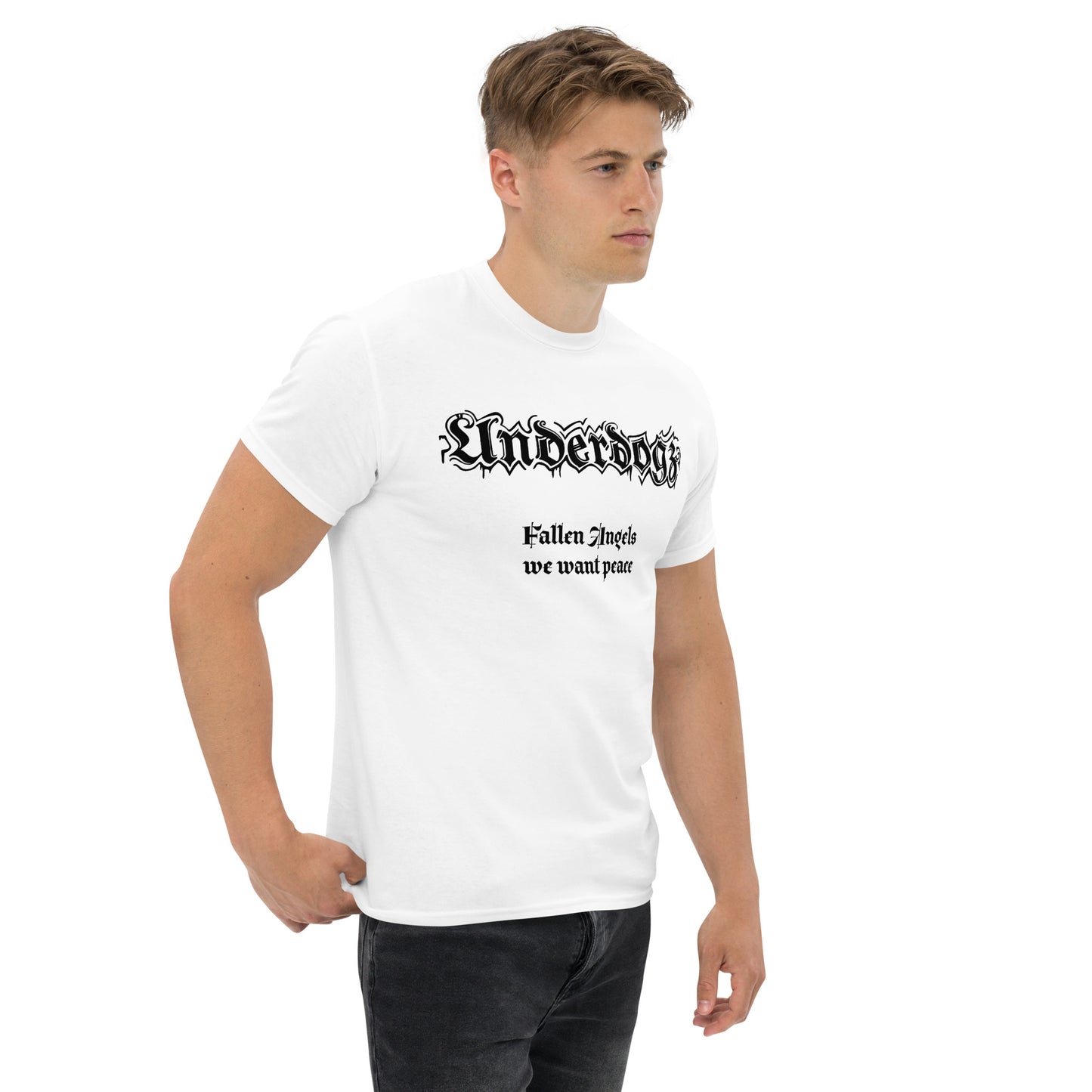 Klassisches Herren-T-Shirt ,Fallen Angels‘ (Frieden)