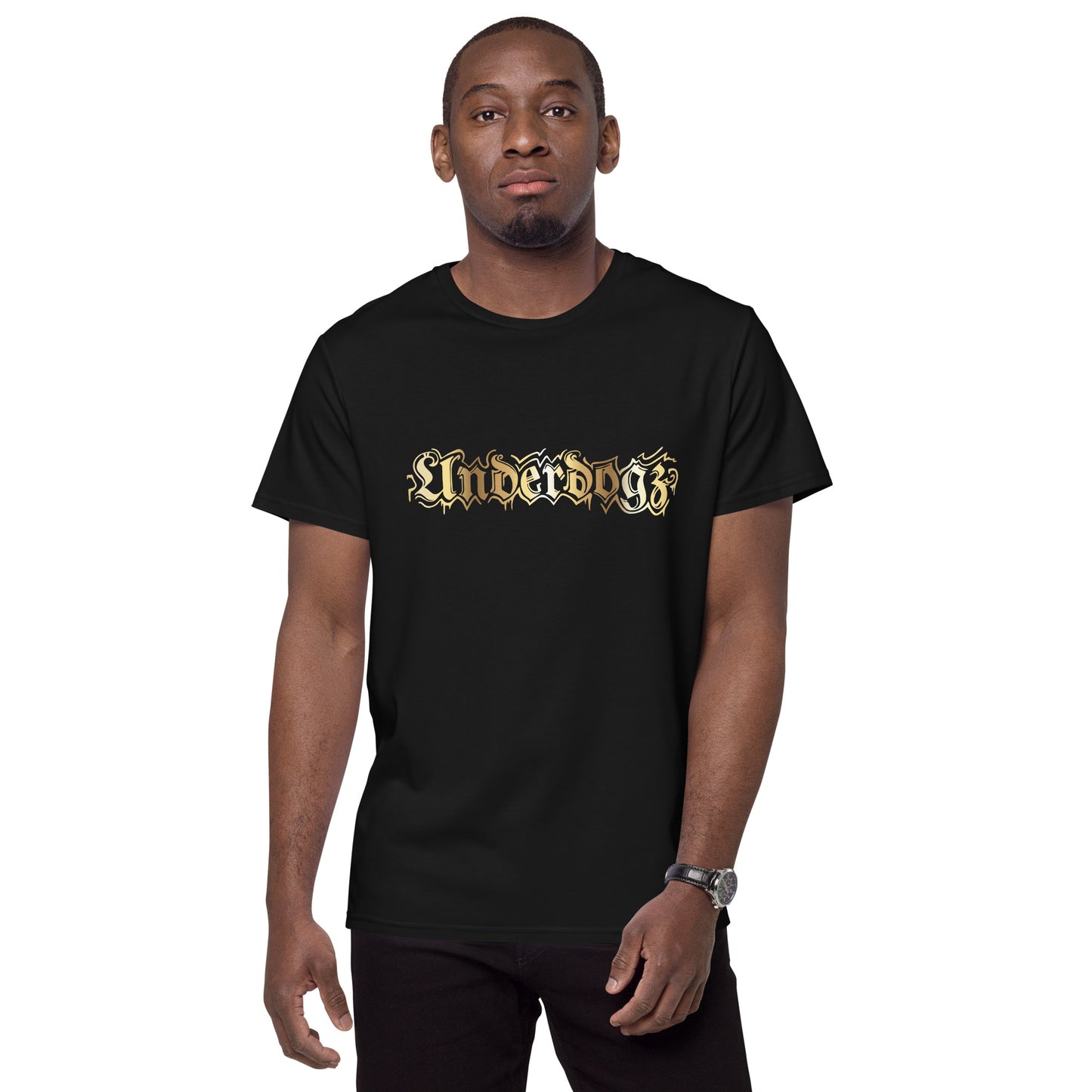 Herren-T-Shirt Premium-Line Gold