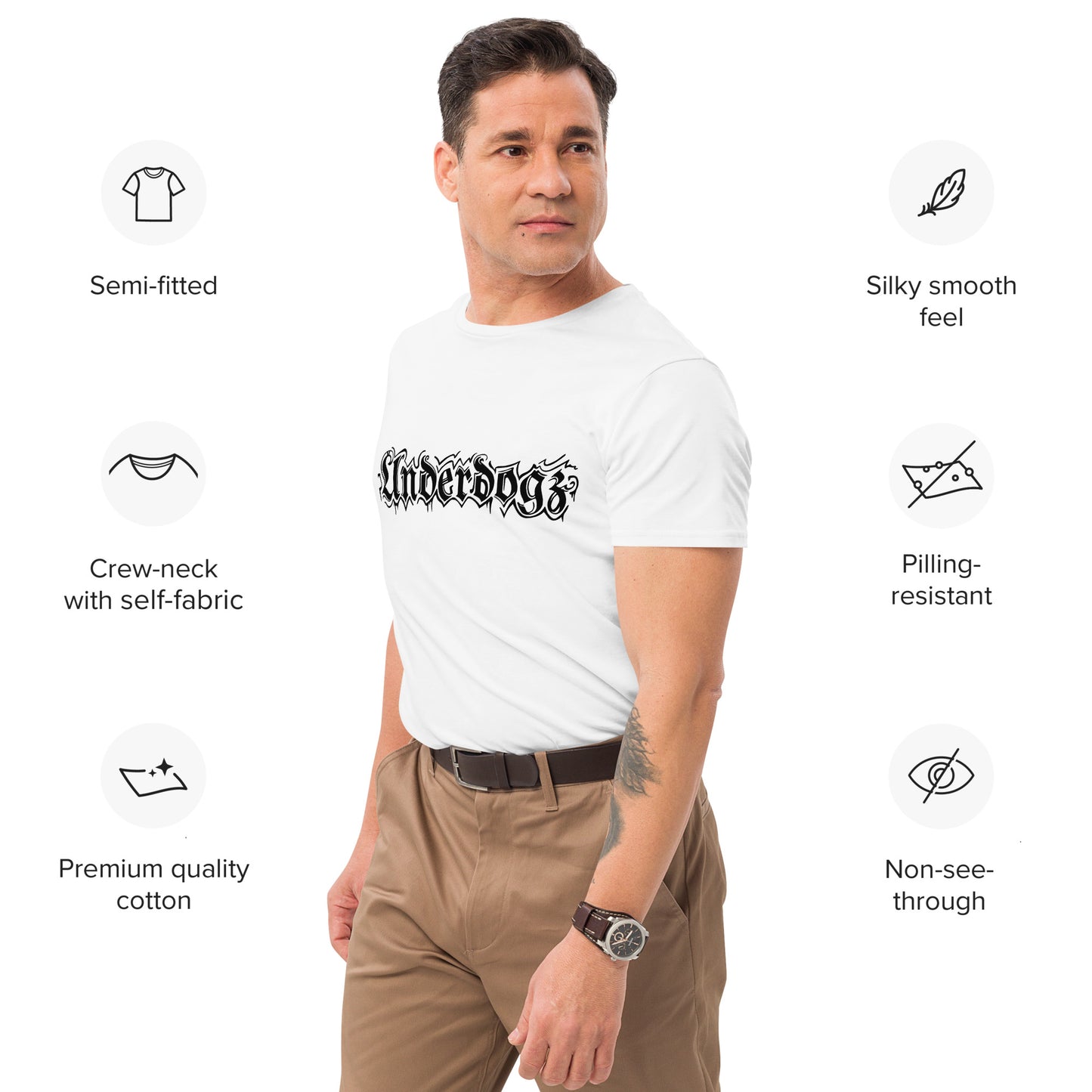 Herren-T-Shirt Premium-Line Klassik