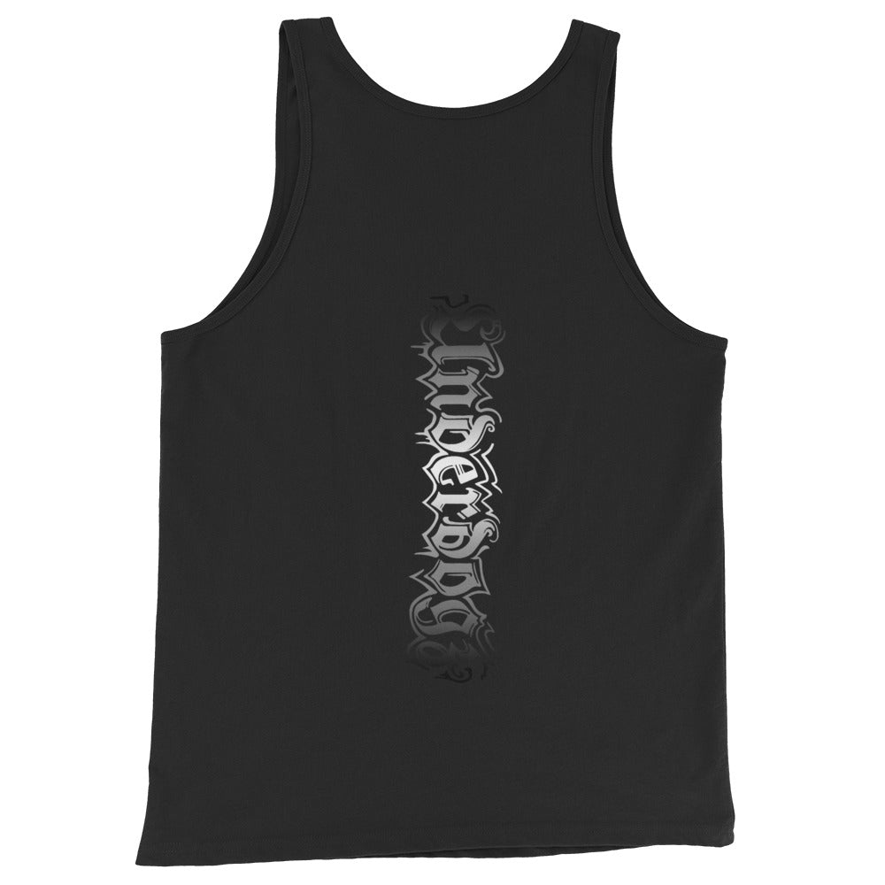 Herren-Tank-Top Logo Silber