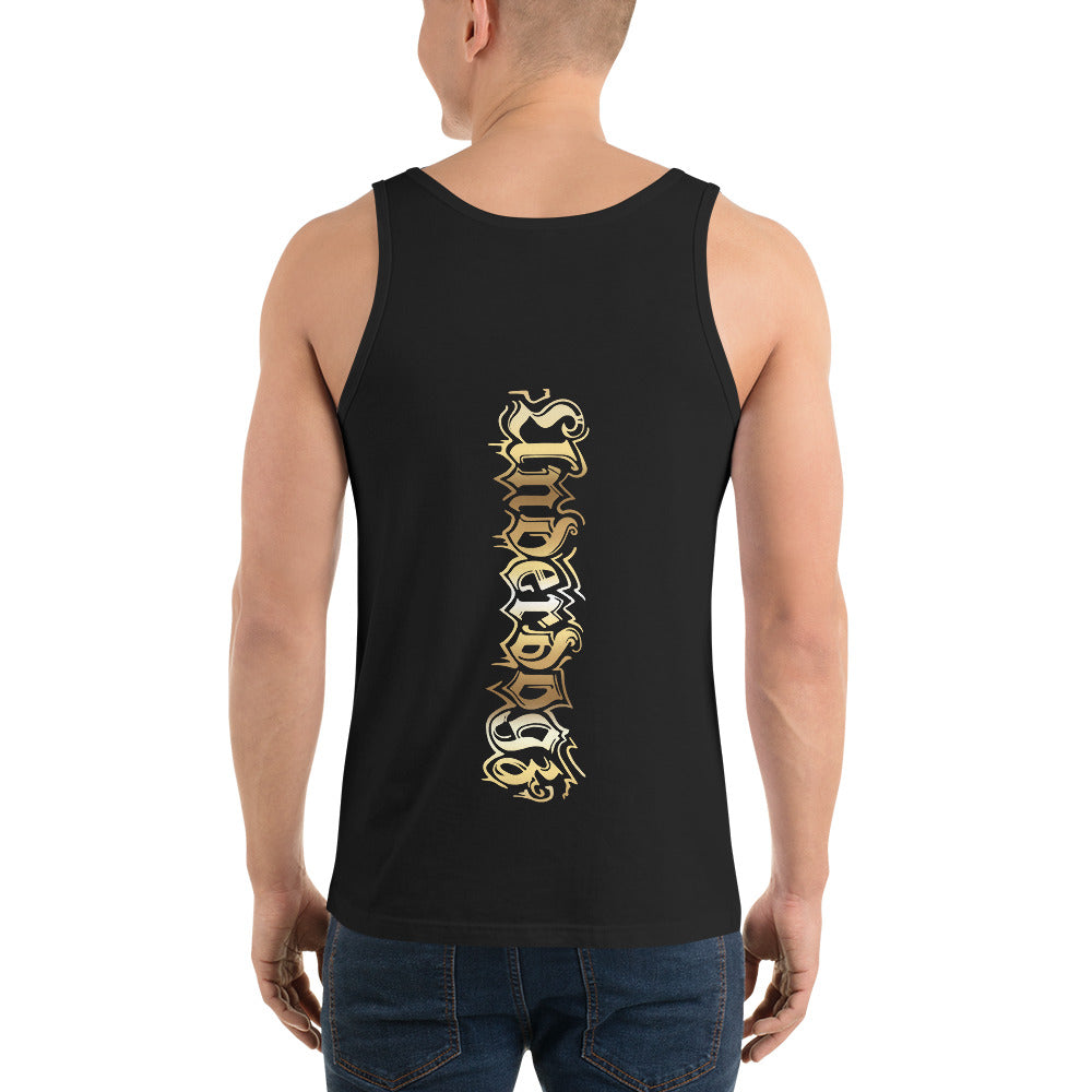 Herren-Tank-Top Logo Gold