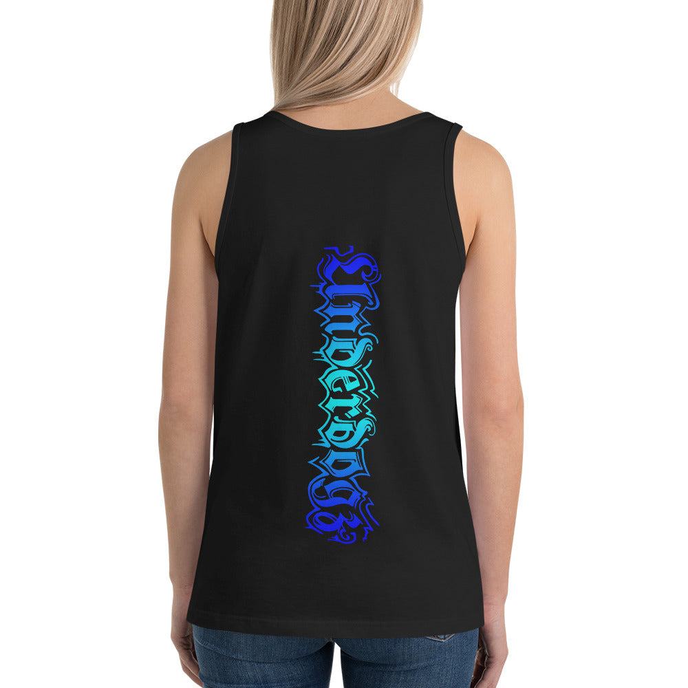 Unisex-Tank-Top ,Alles geben‘ Türkis