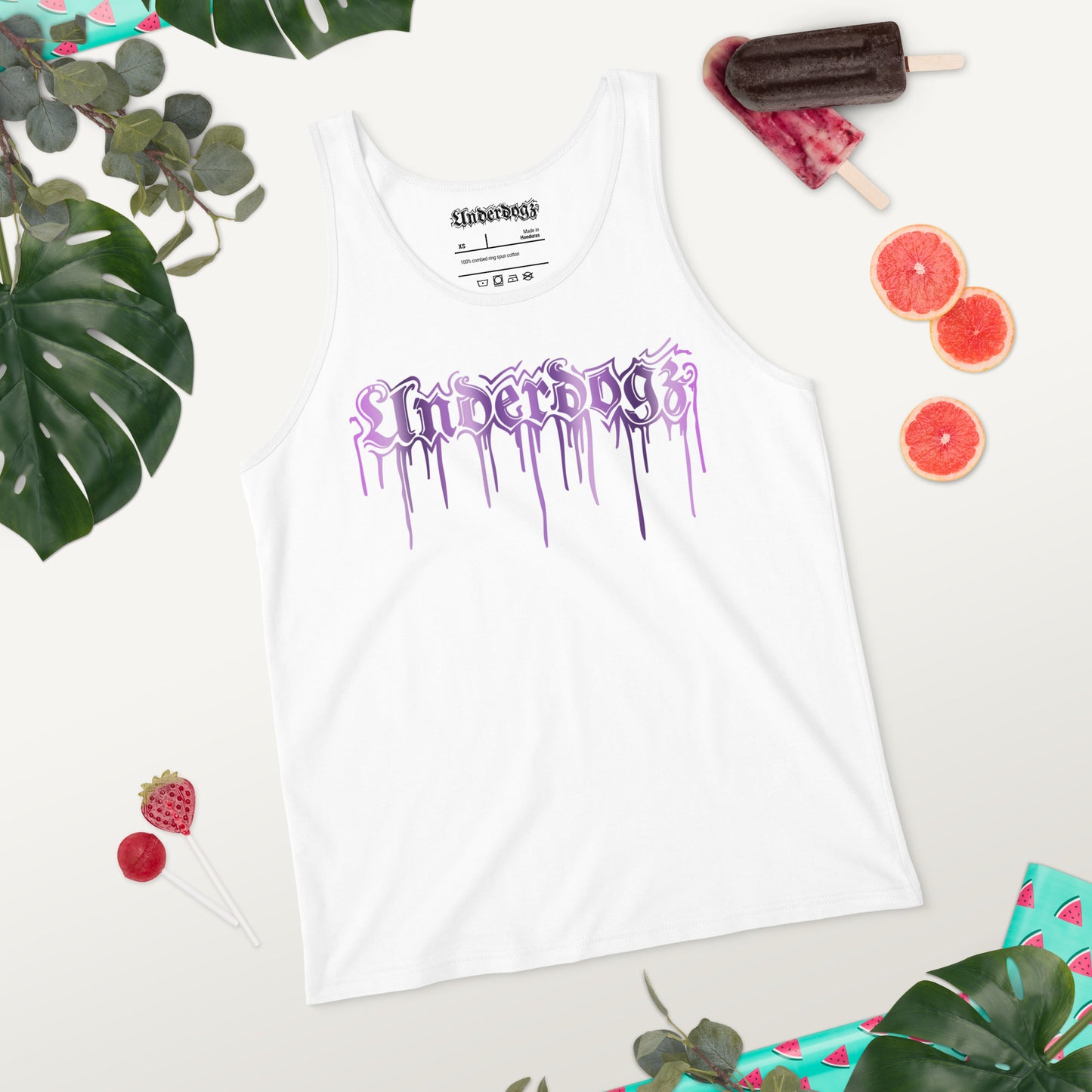 Tank-Top Lila Drip Edition