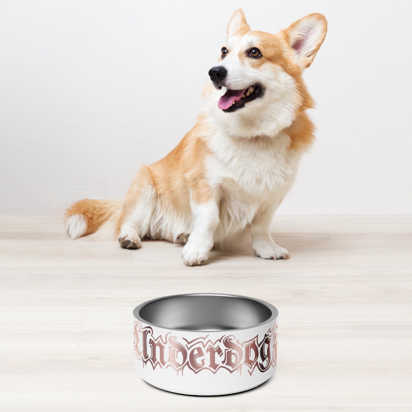 Futternapf Roségold für Hunde und Katzen