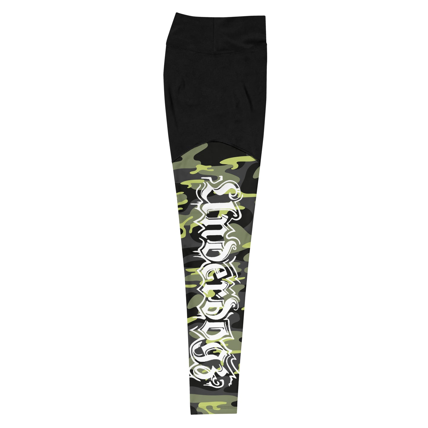 Sport-Leggings Camouflage mit Handytasche