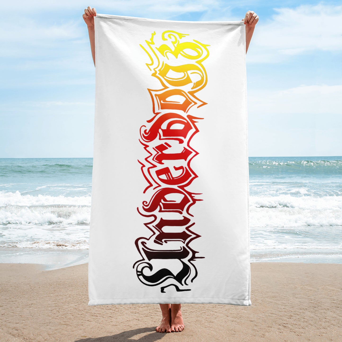 Badetuch Deutschland-Logo