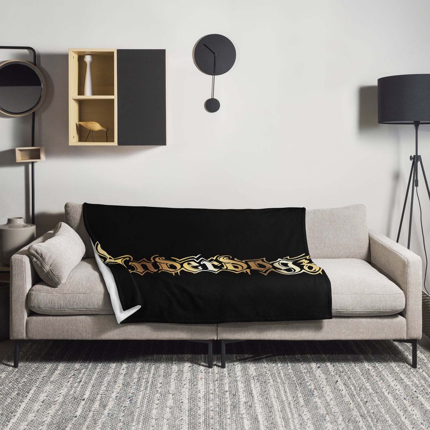 Kuscheldecke Gold