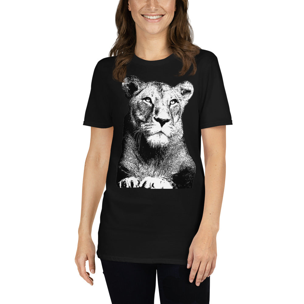Unisex-T-Shirt Löwin