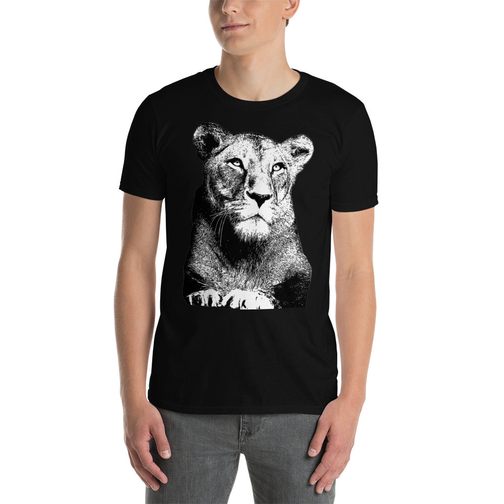 Unisex-T-Shirt Löwin