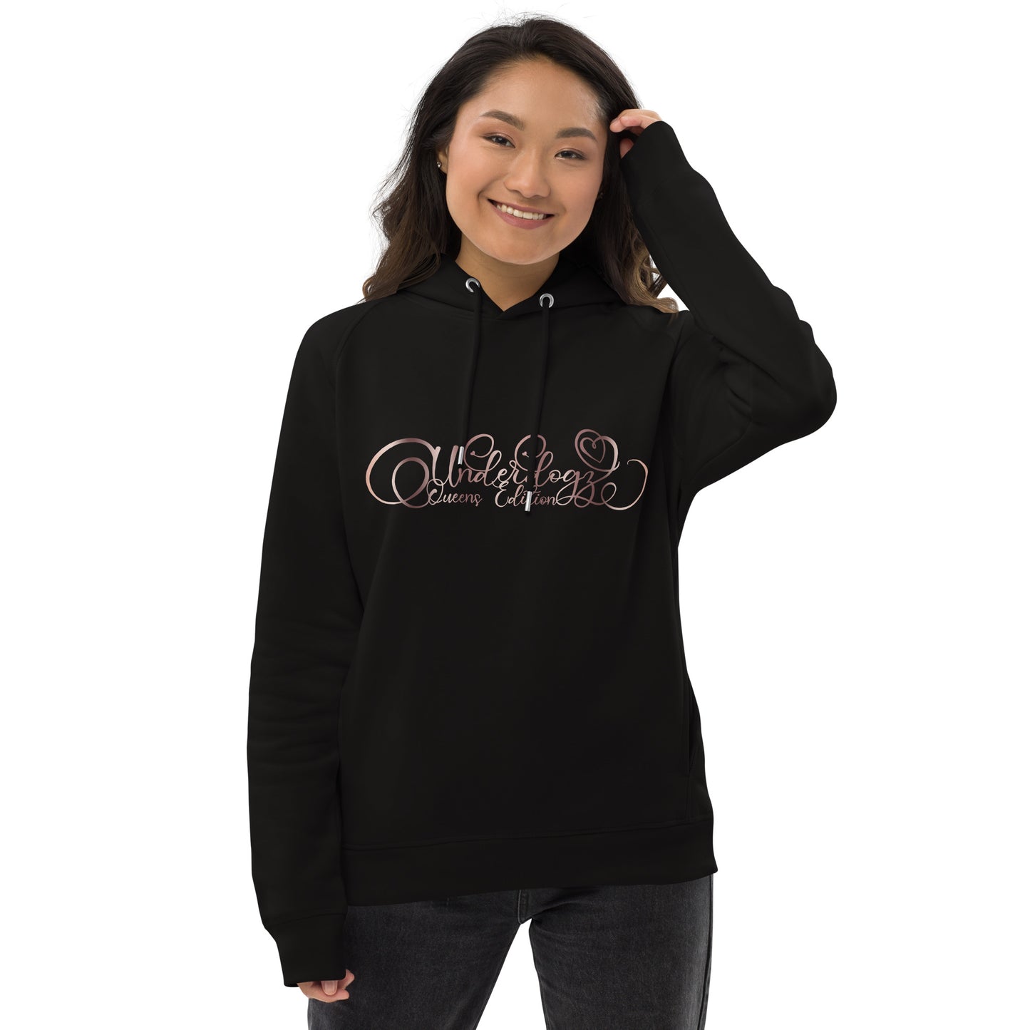 Kapuzenpullover Queens Edition Roségold