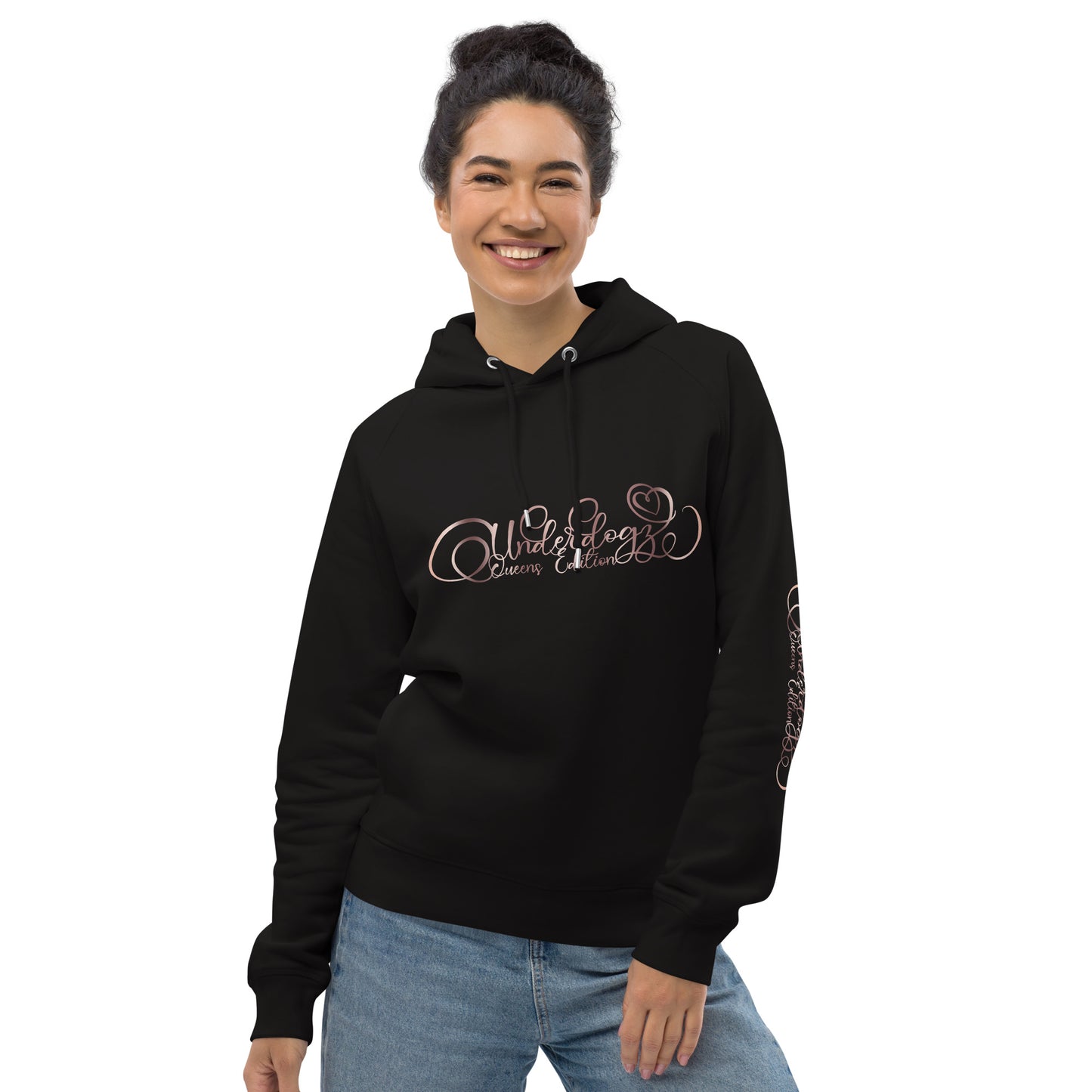 Kapuzenpullover Queens Edition Roségold