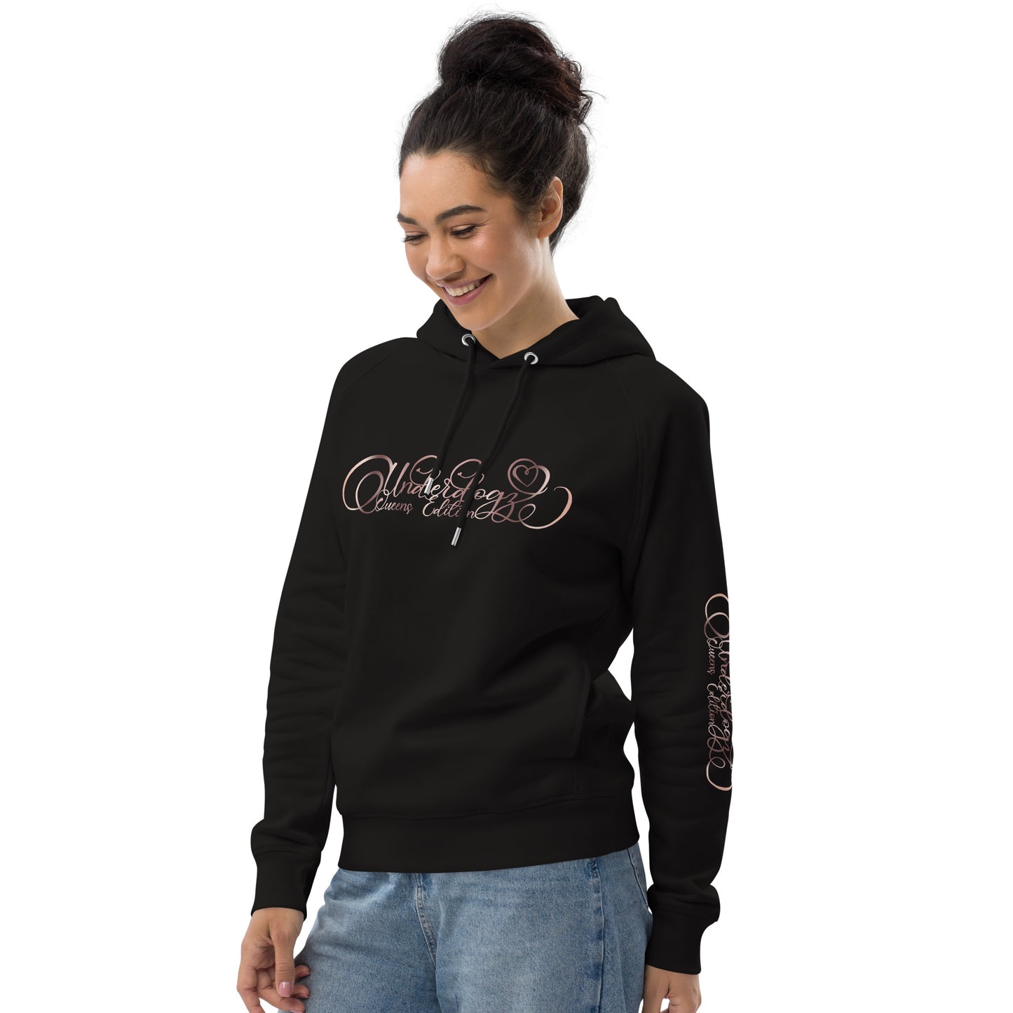 Kapuzenpullover Queens Edition Roségold