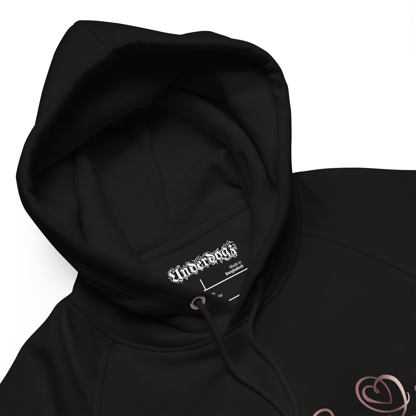 Kapuzenpullover Queens Edition Roségold