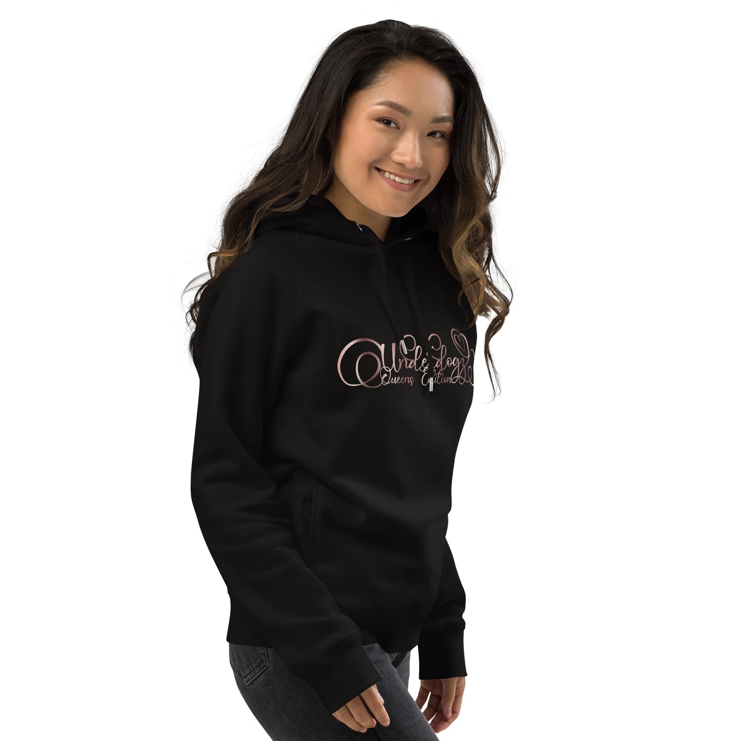 Kapuzenpullover Queens Edition Roségold