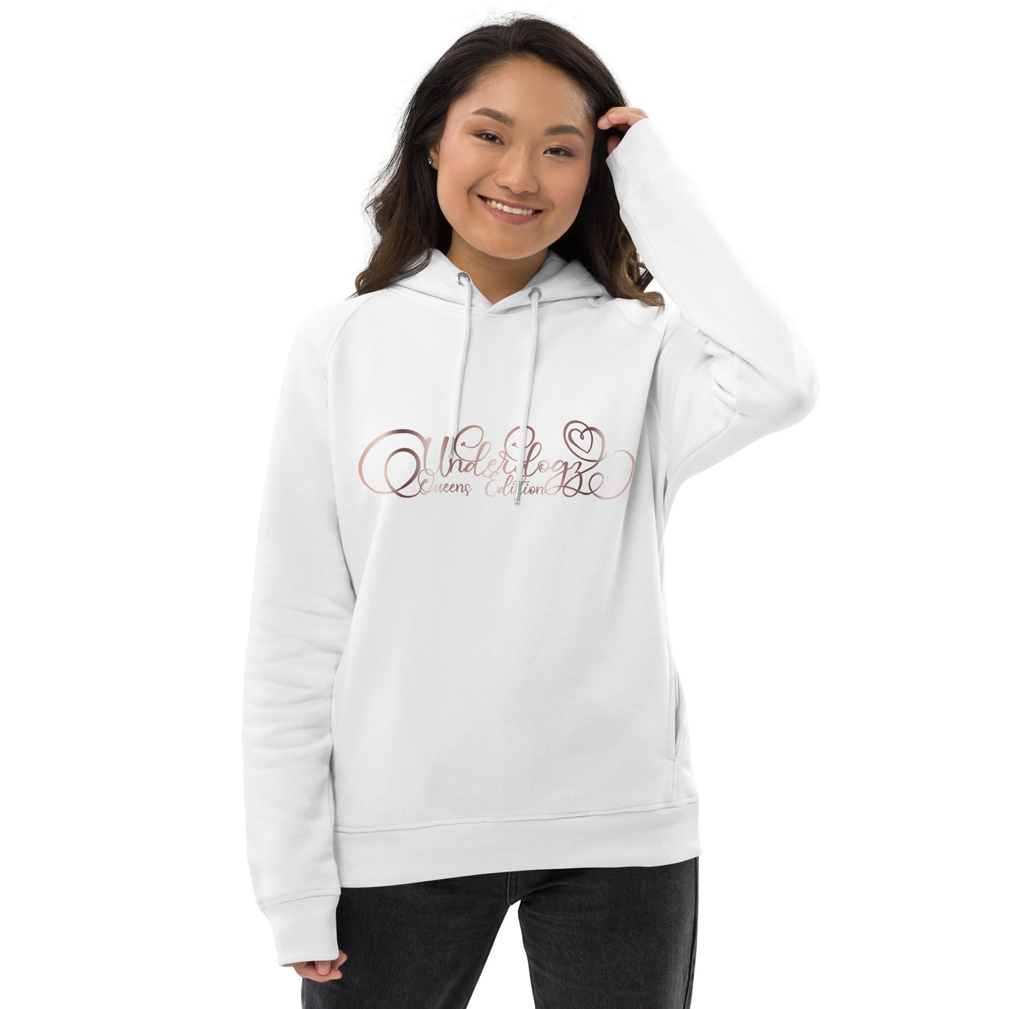 Kapuzenpullover Queens Edition Roségold