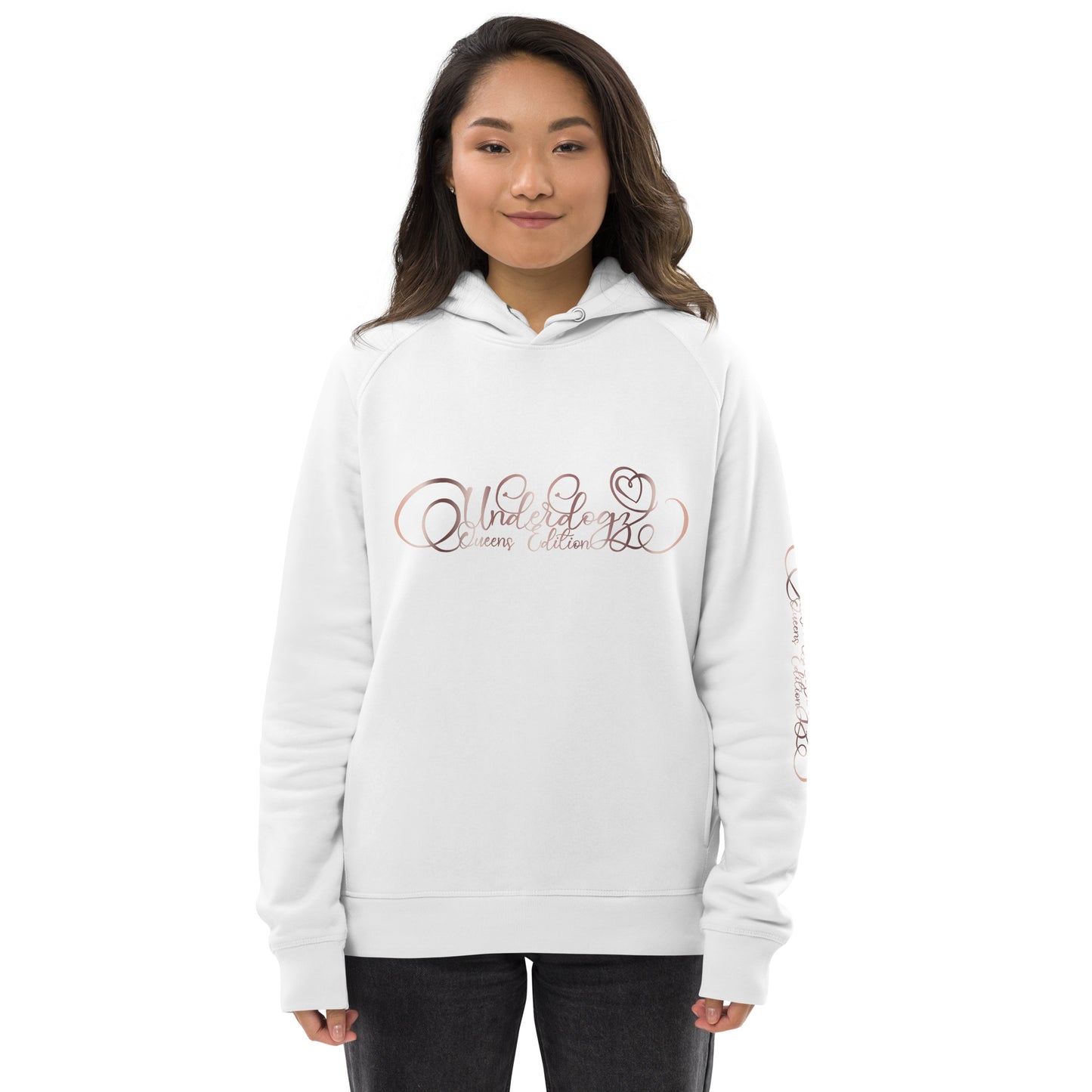 Kapuzenpullover Queens Edition Roségold