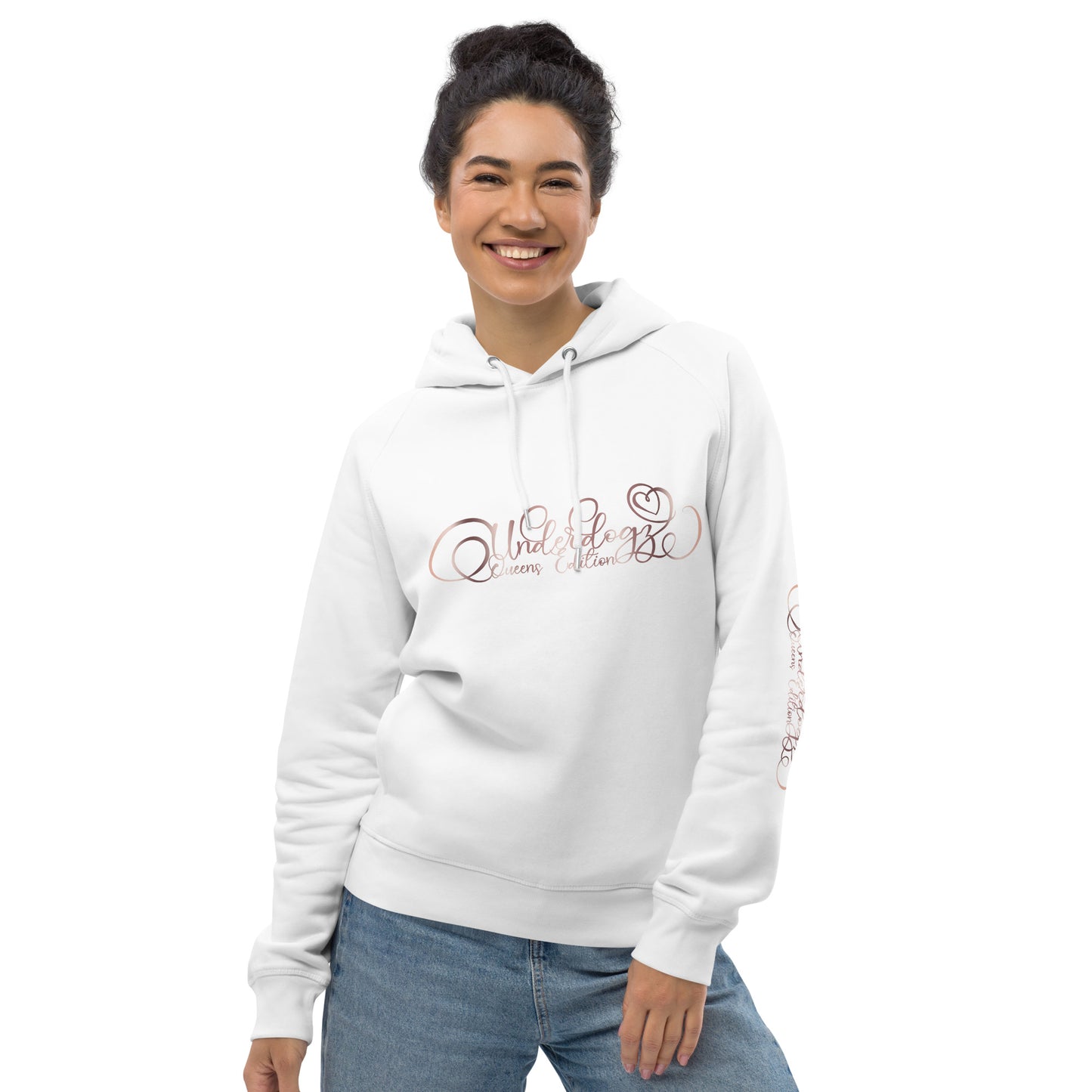 Kapuzenpullover Queens Edition Roségold