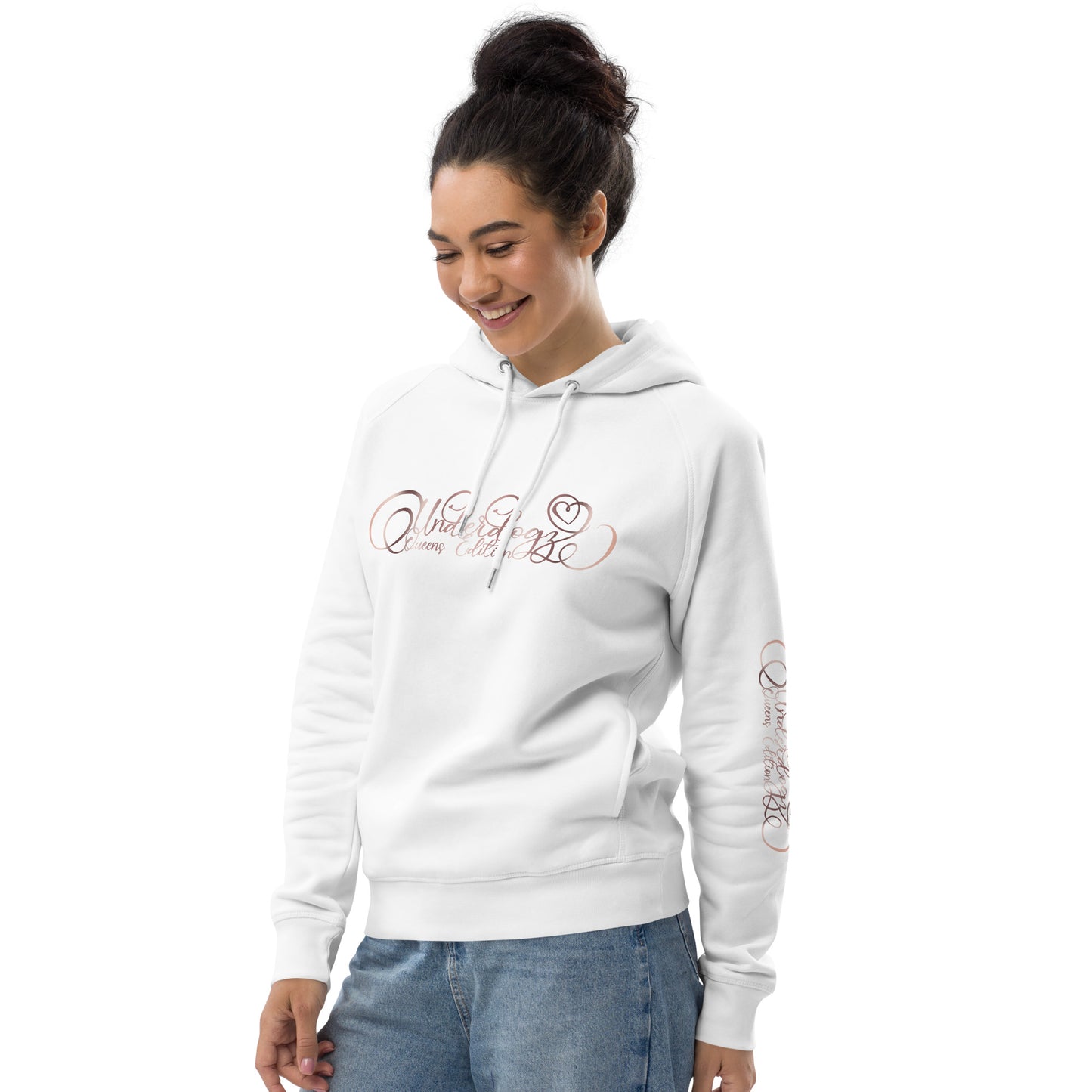 Kapuzenpullover Queens Edition Roségold