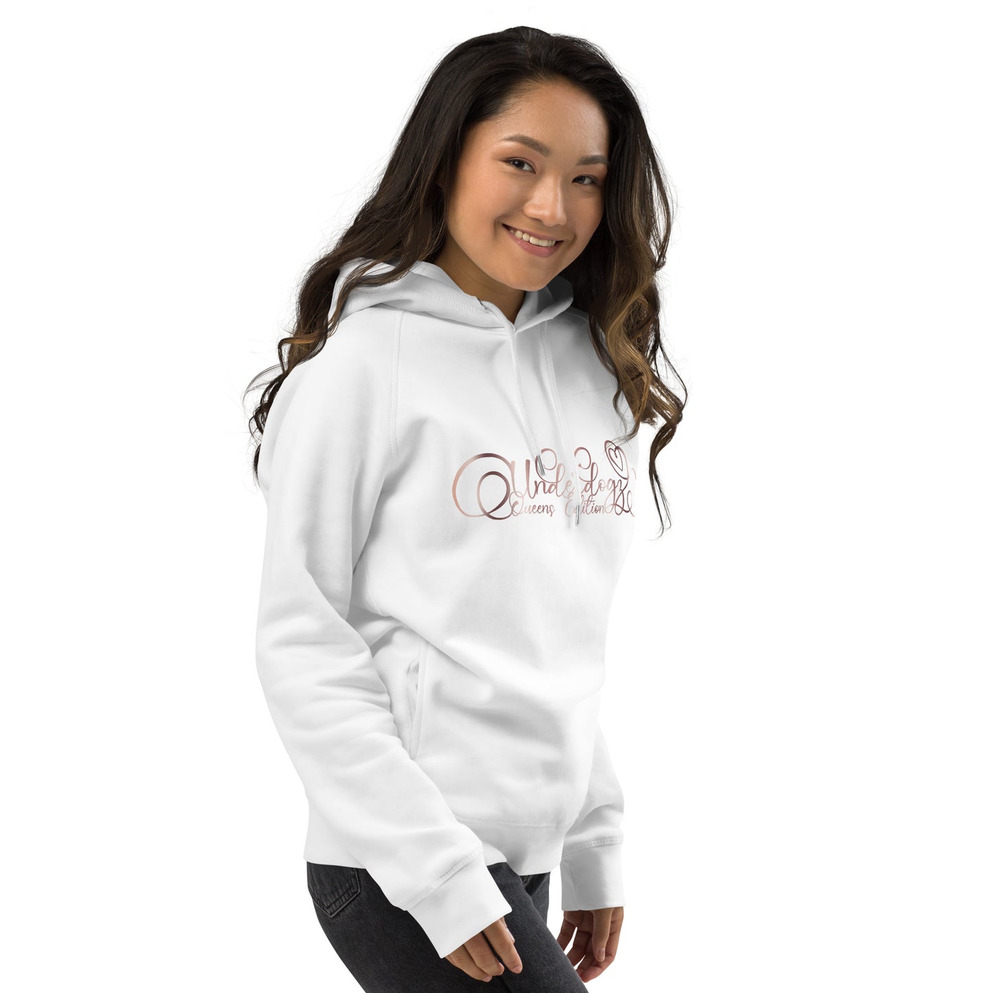 Kapuzenpullover Queens Edition Roségold