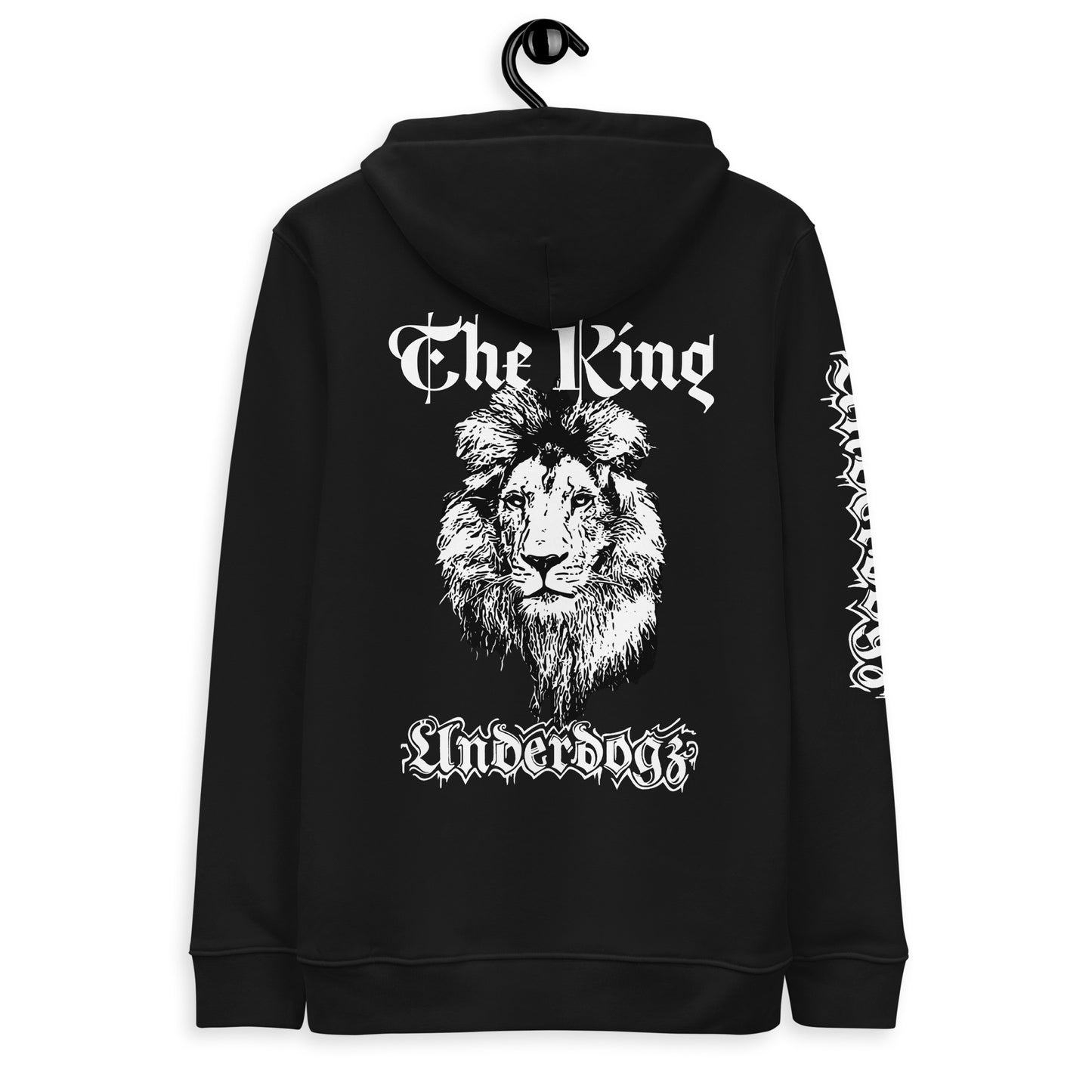 Umweltfreundlicher Kapuzenpullover ,The King‘