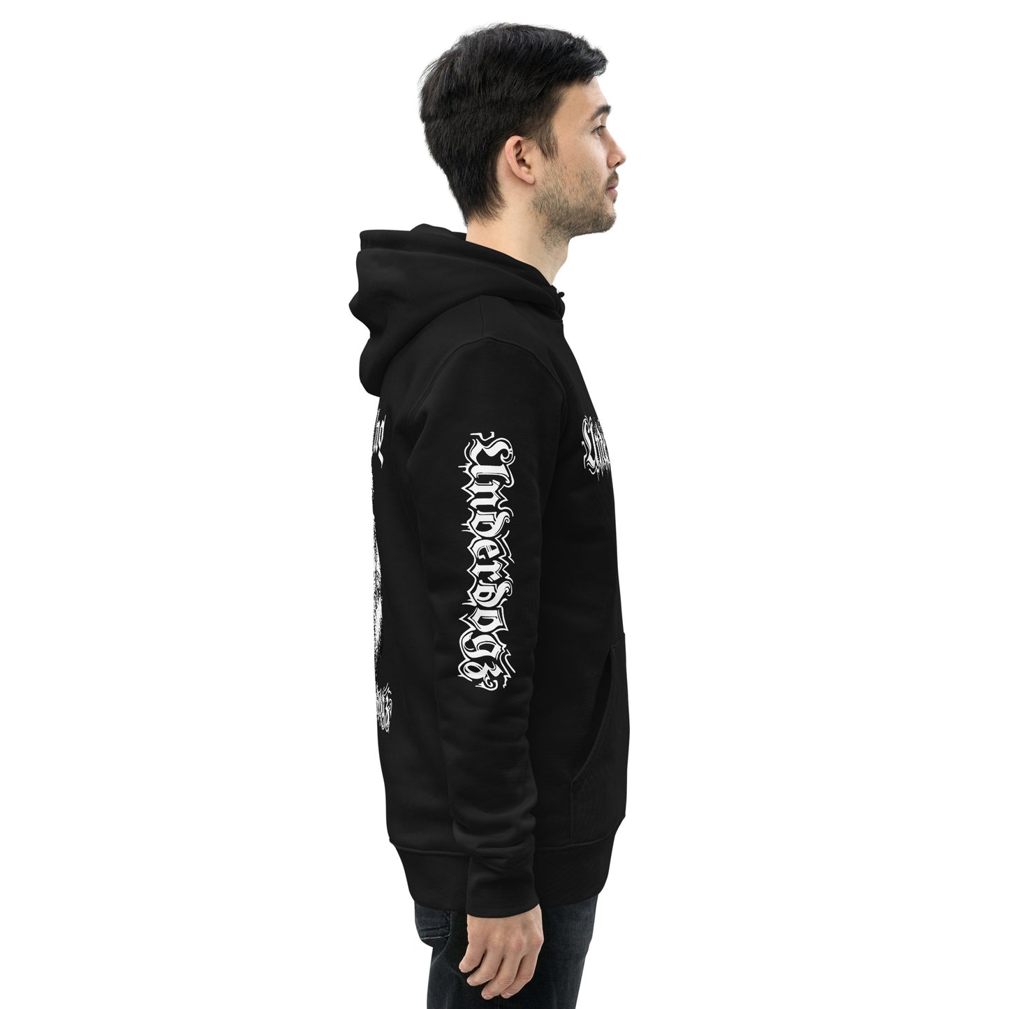 Umweltfreundlicher Kapuzenpullover ,The King‘